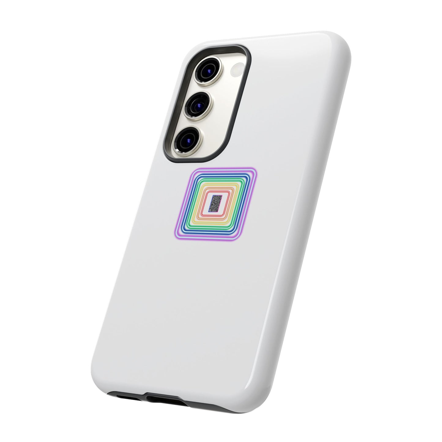Colorful Geometric Phone Case for Tough Cases, Fun Phone Accessory, Unique Gift, Trendy Tech, Phone Protection