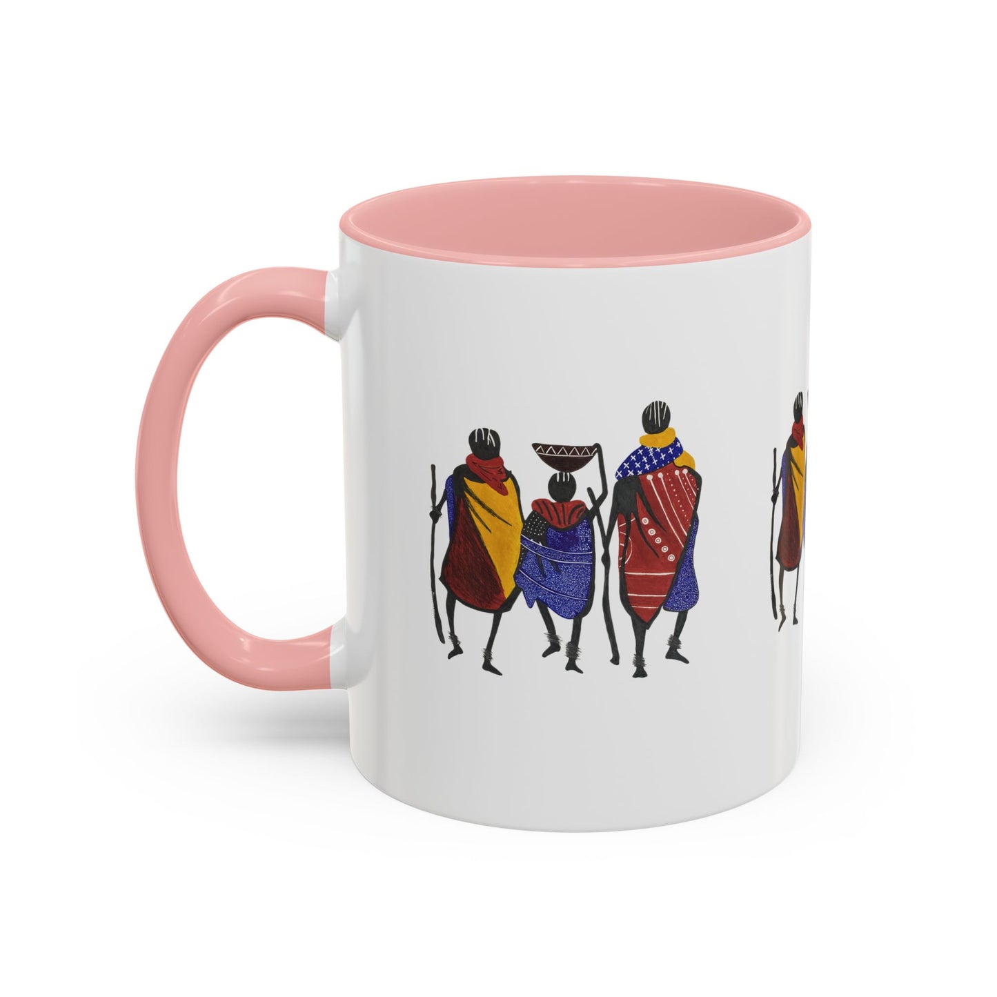 Ngwetsi Accent Coffee Mug - Colorful Design, Perfect for Home or Gifting