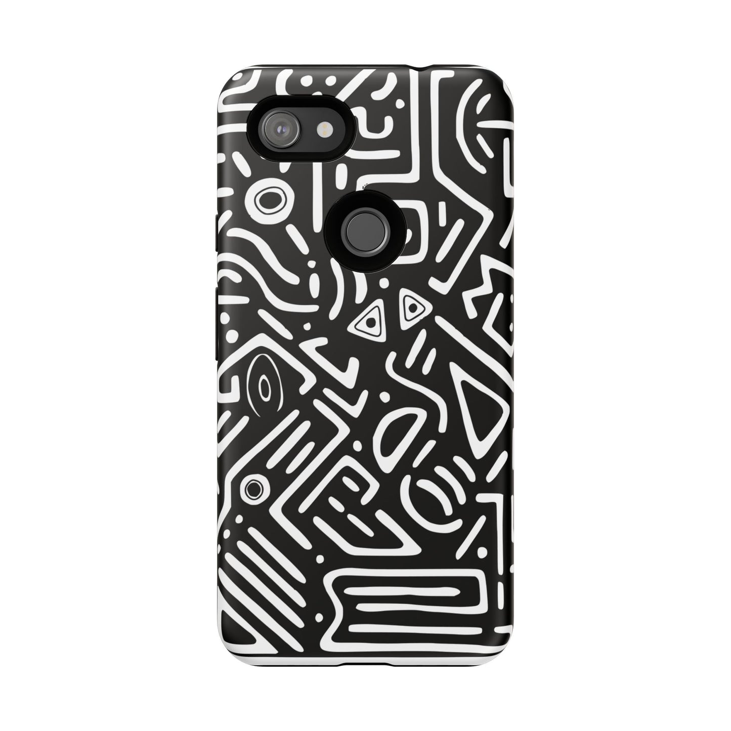 Stylish Phone Case, Abstract Design, Tough Cell Phone Cover, Modern Smartphone Protector, Gift for Tech Lovers, Unique Accessories