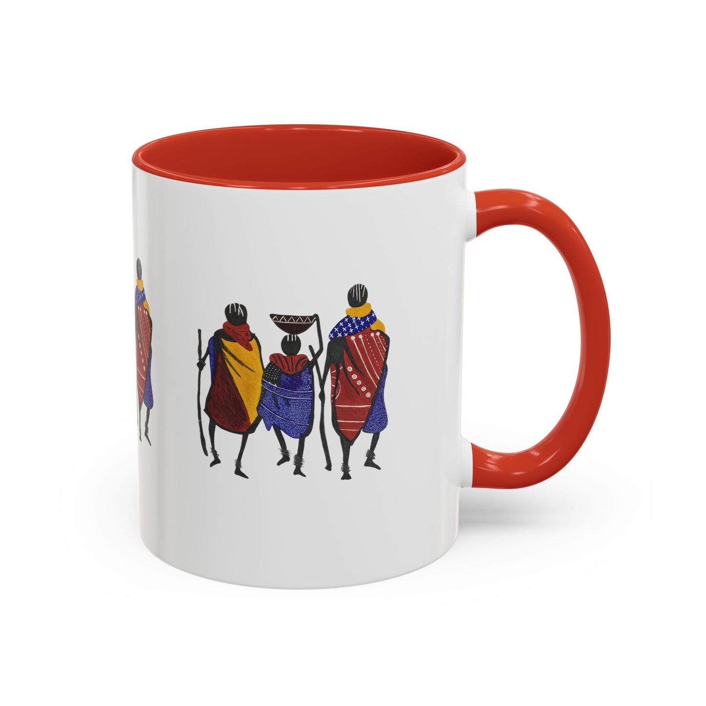 Ngwetsi Accent Coffee Mug - Colorful Design, Perfect for Home or Gifting
