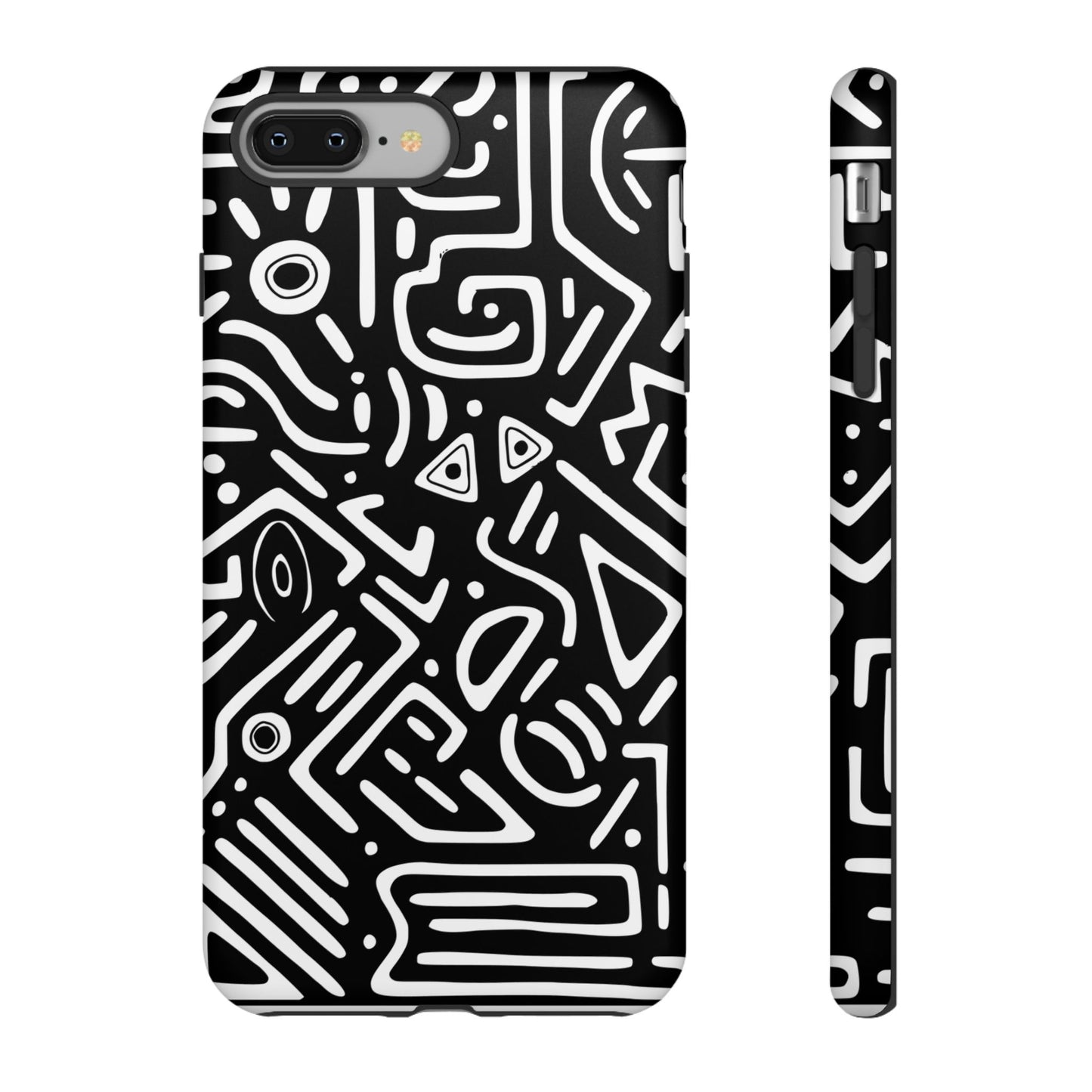 Stylish Phone Case, Abstract Design, Tough Cell Phone Cover, Modern Smartphone Protector, Gift for Tech Lovers, Unique Accessories