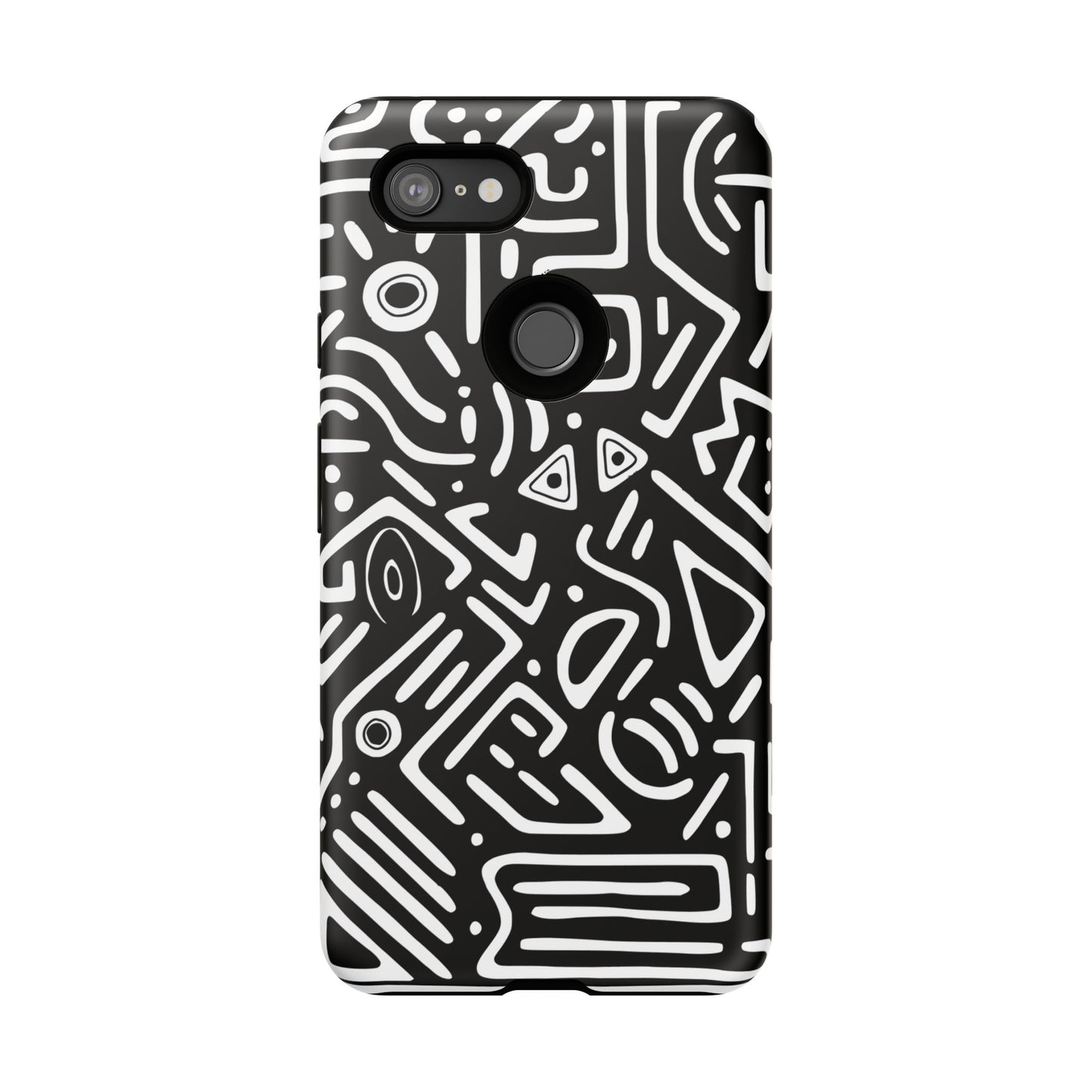 Stylish Phone Case, Abstract Design, Tough Cell Phone Cover, Modern Smartphone Protector, Gift for Tech Lovers, Unique Accessories