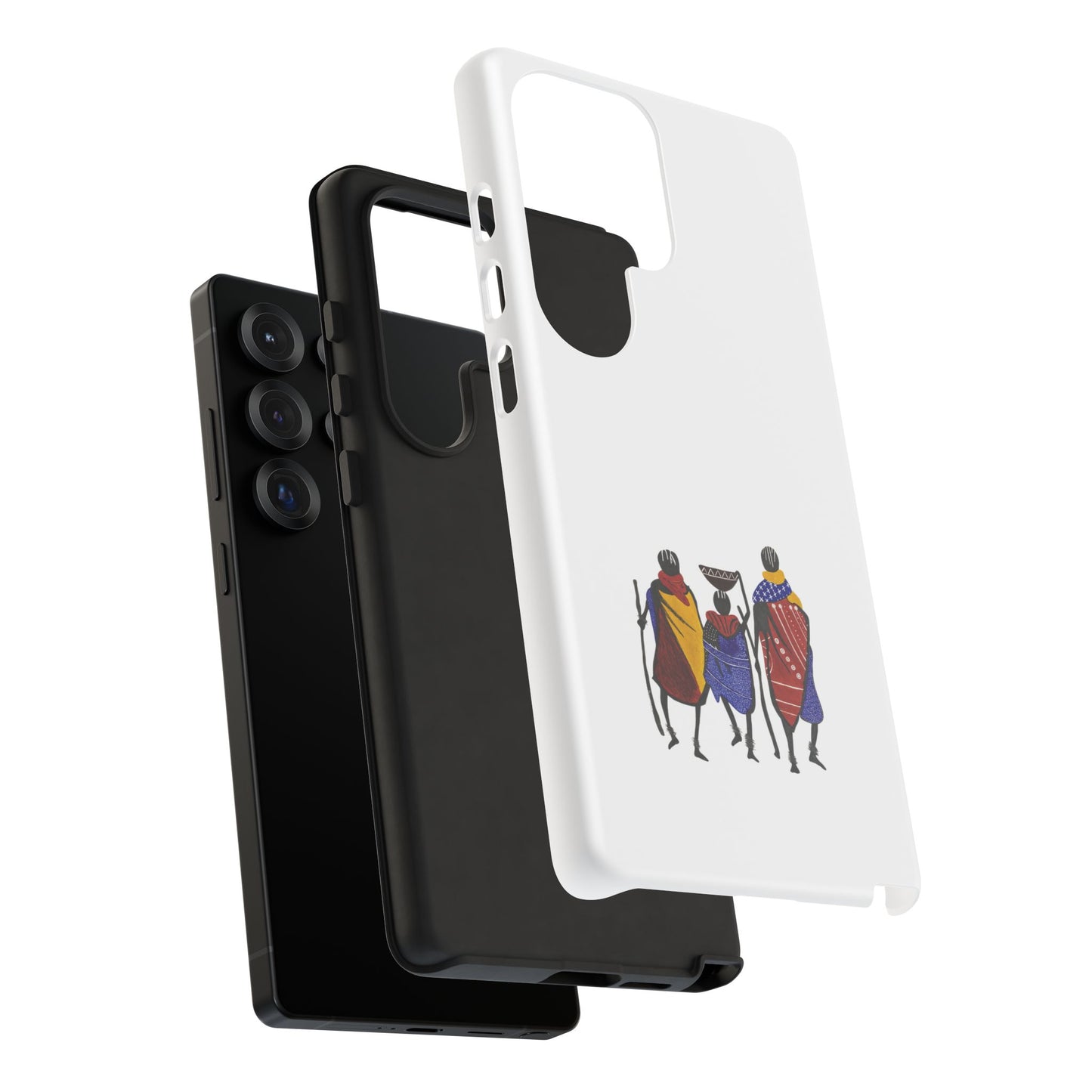 Stylish Phone Case Featuring Cultural Art, Tough Cases for Protection and Style, Gift for Holidays, Trendy Accessory, Unique Phone Cover