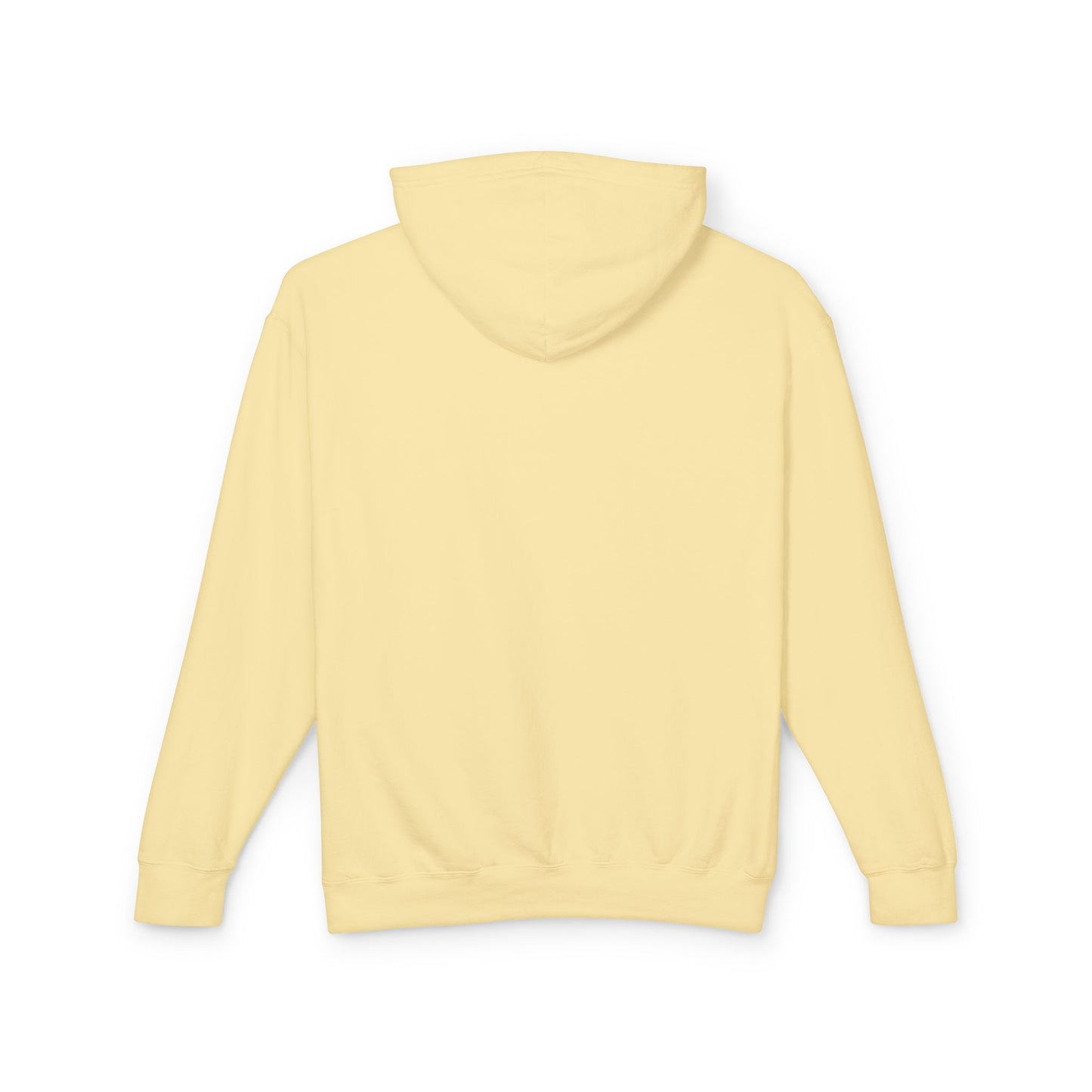 Artistic Minimalist Unisex Lightweight Hooded Sweatshirt with Colorful Figures
