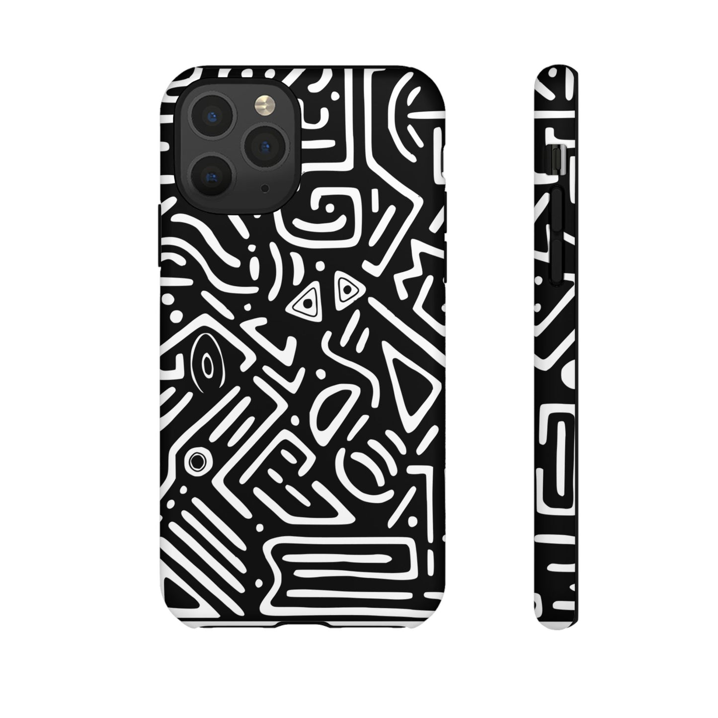 Stylish Phone Case, Abstract Design, Tough Cell Phone Cover, Modern Smartphone Protector, Gift for Tech Lovers, Unique Accessories