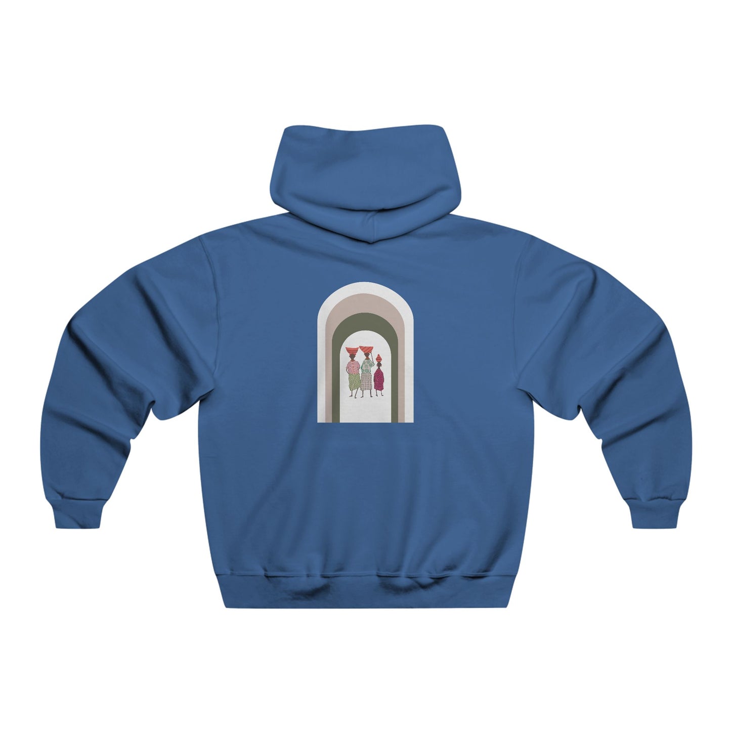 Stylish Unisex Hoodie with Artistic Arch Design, Cozy Sweatshirt for Casual Wear, Perfect Gift for Birthdays, Holidays, Everyday