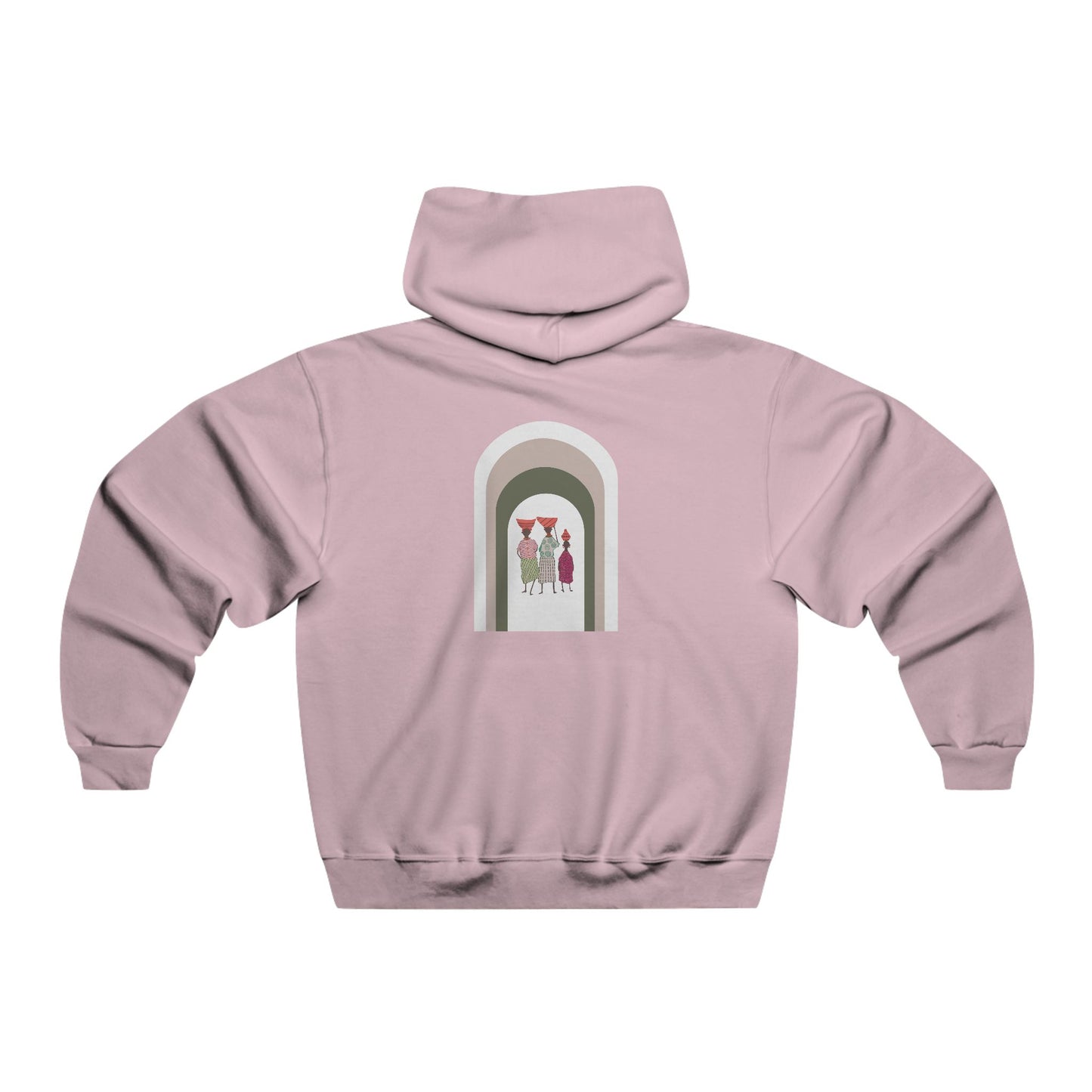 Stylish Unisex Hoodie with Artistic Arch Design, Cozy Sweatshirt for Casual Wear, Perfect Gift for Birthdays, Holidays, Everyday