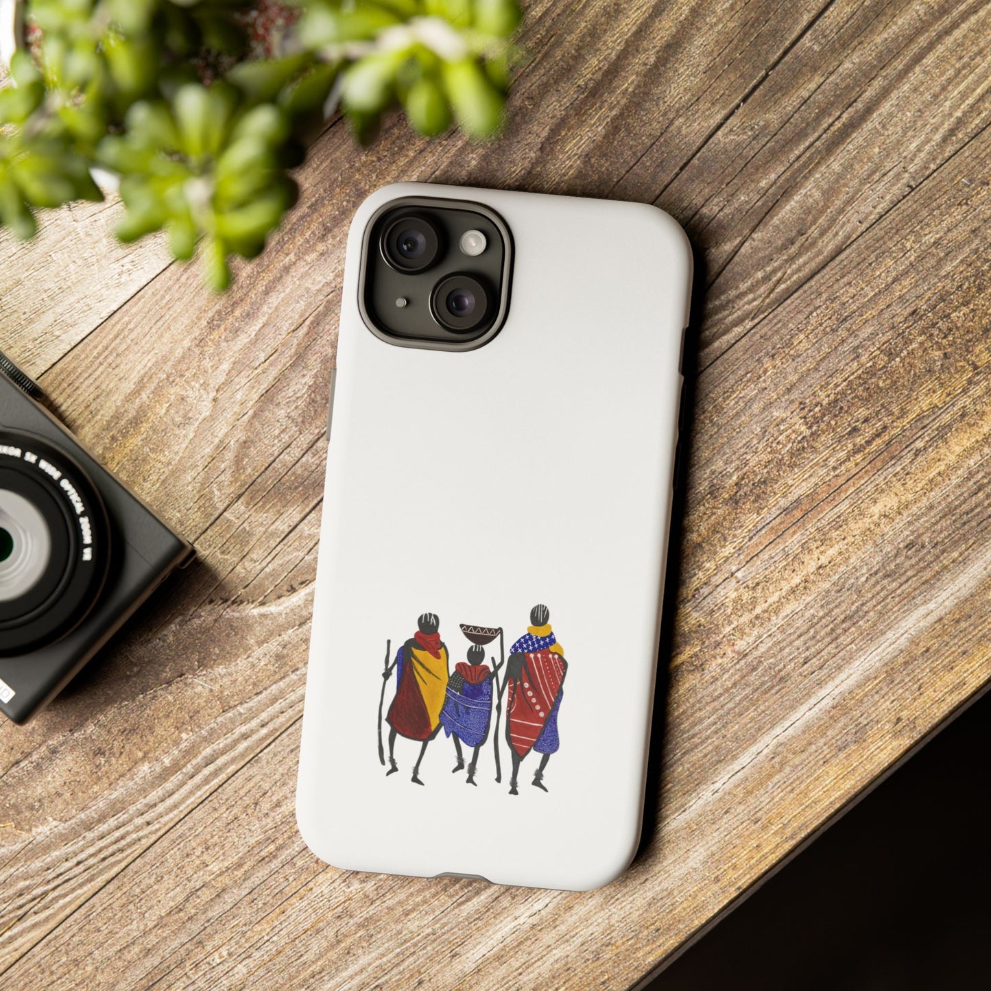 Stylish Phone Case Featuring Cultural Art, Tough Cases for Protection and Style, Gift for Holidays, Trendy Accessory, Unique Phone Cover