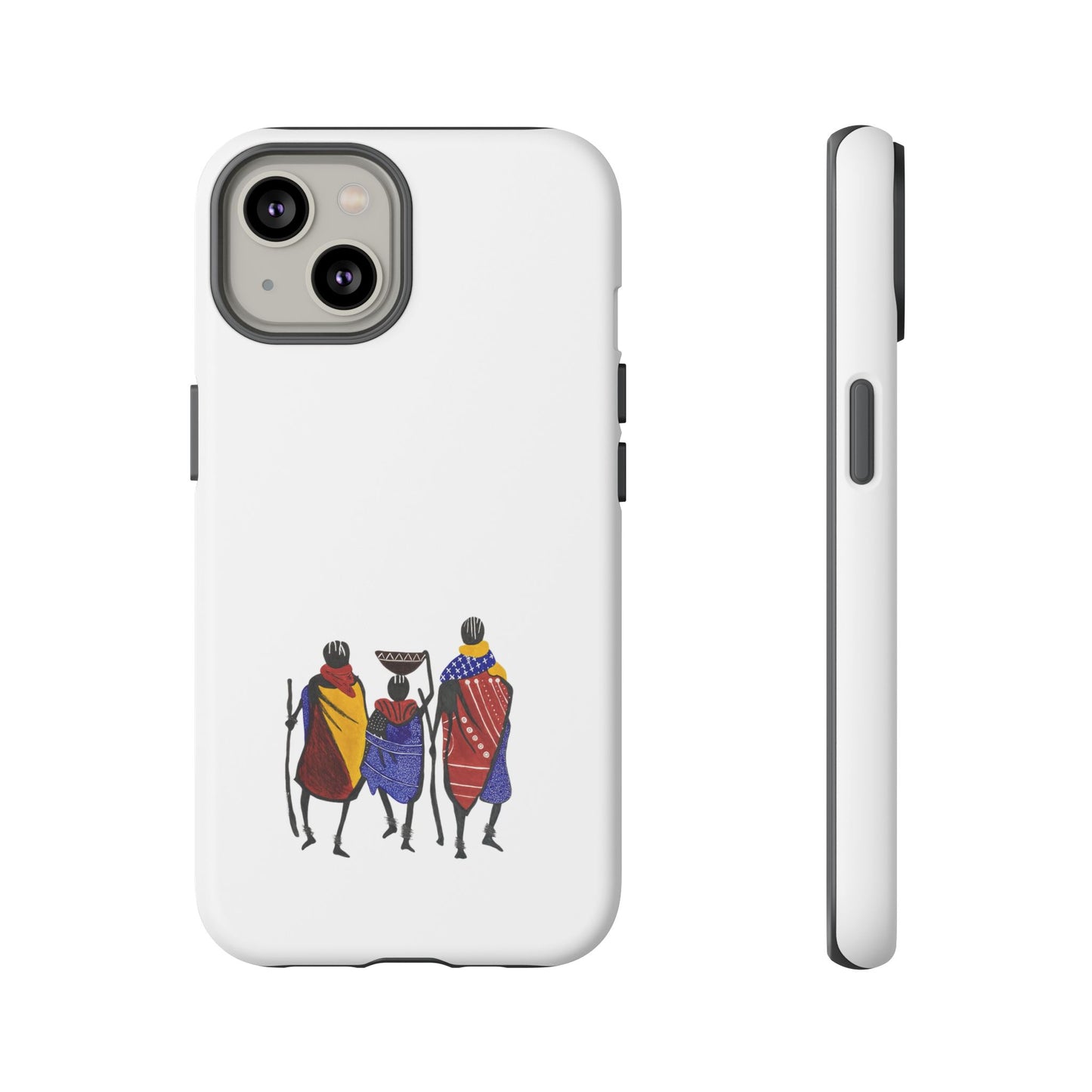 Stylish Phone Case Featuring Cultural Art, Tough Cases for Protection and Style, Gift for Holidays, Trendy Accessory, Unique Phone Cover