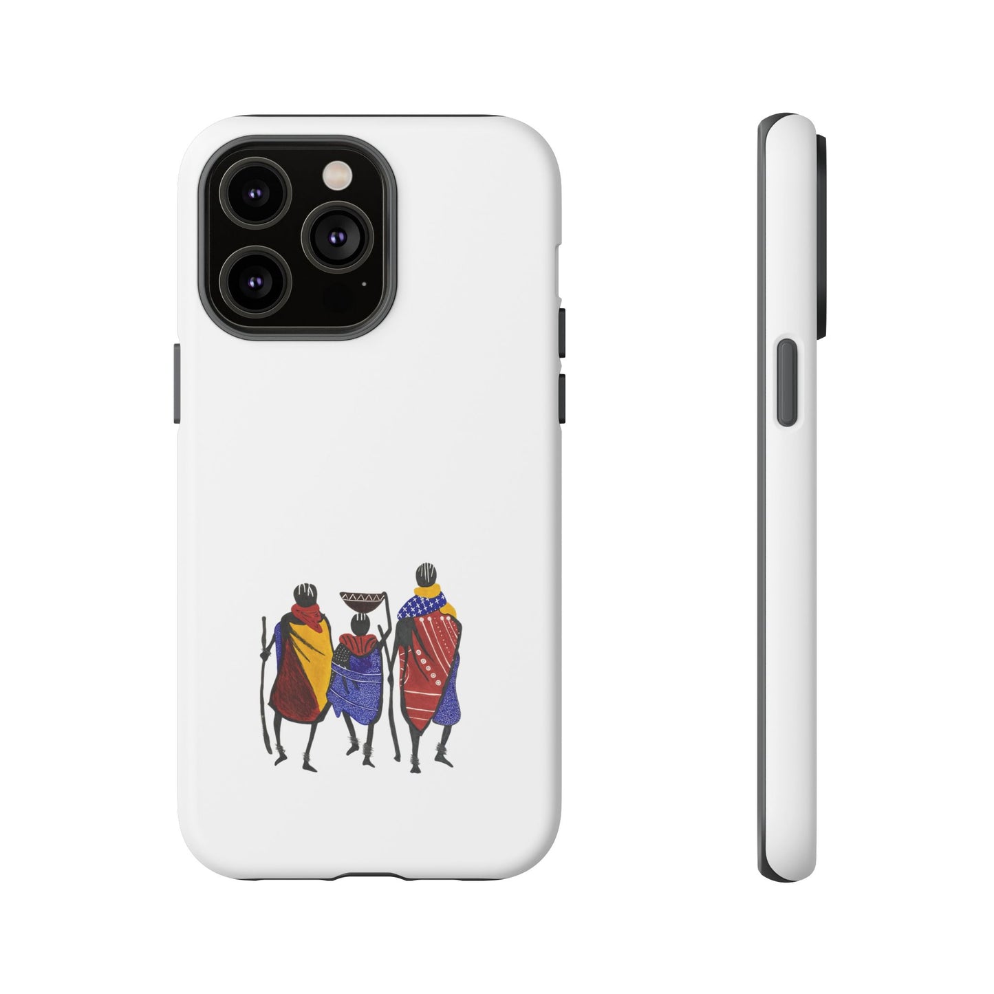 Stylish Phone Case Featuring Cultural Art, Tough Cases for Protection and Style, Gift for Holidays, Trendy Accessory, Unique Phone Cover