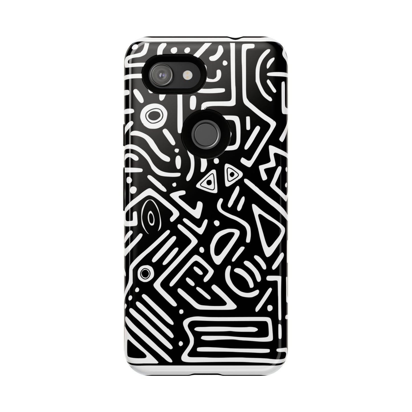 Stylish Phone Case, Abstract Design, Tough Cell Phone Cover, Modern Smartphone Protector, Gift for Tech Lovers, Unique Accessories