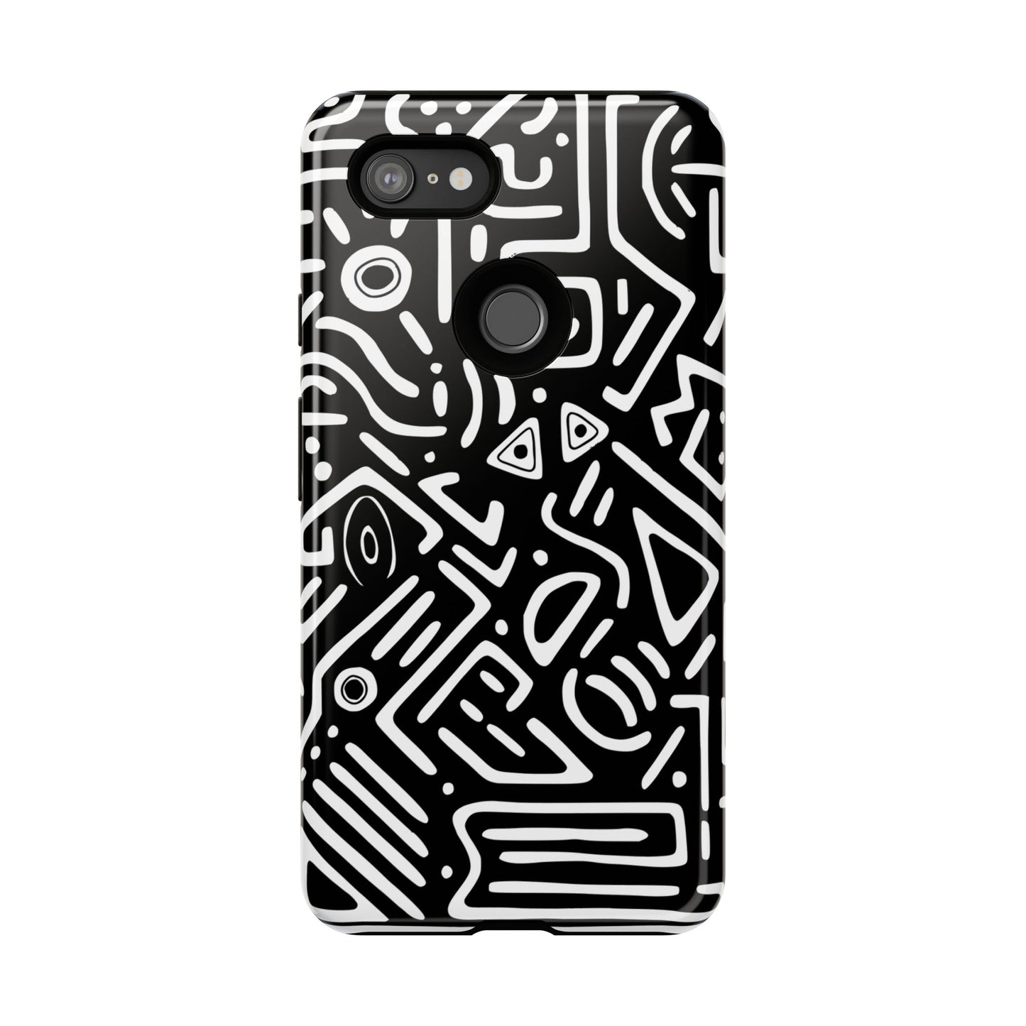 Stylish Phone Case, Abstract Design, Tough Cell Phone Cover, Modern Smartphone Protector, Gift for Tech Lovers, Unique Accessories
