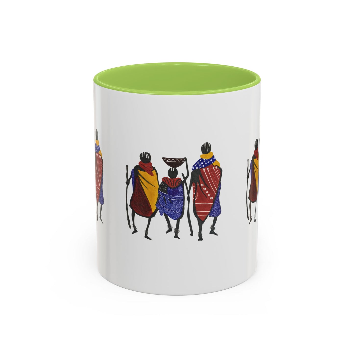 Ngwetsi Accent Coffee Mug - Colorful Design, Perfect for Home or Gifting
