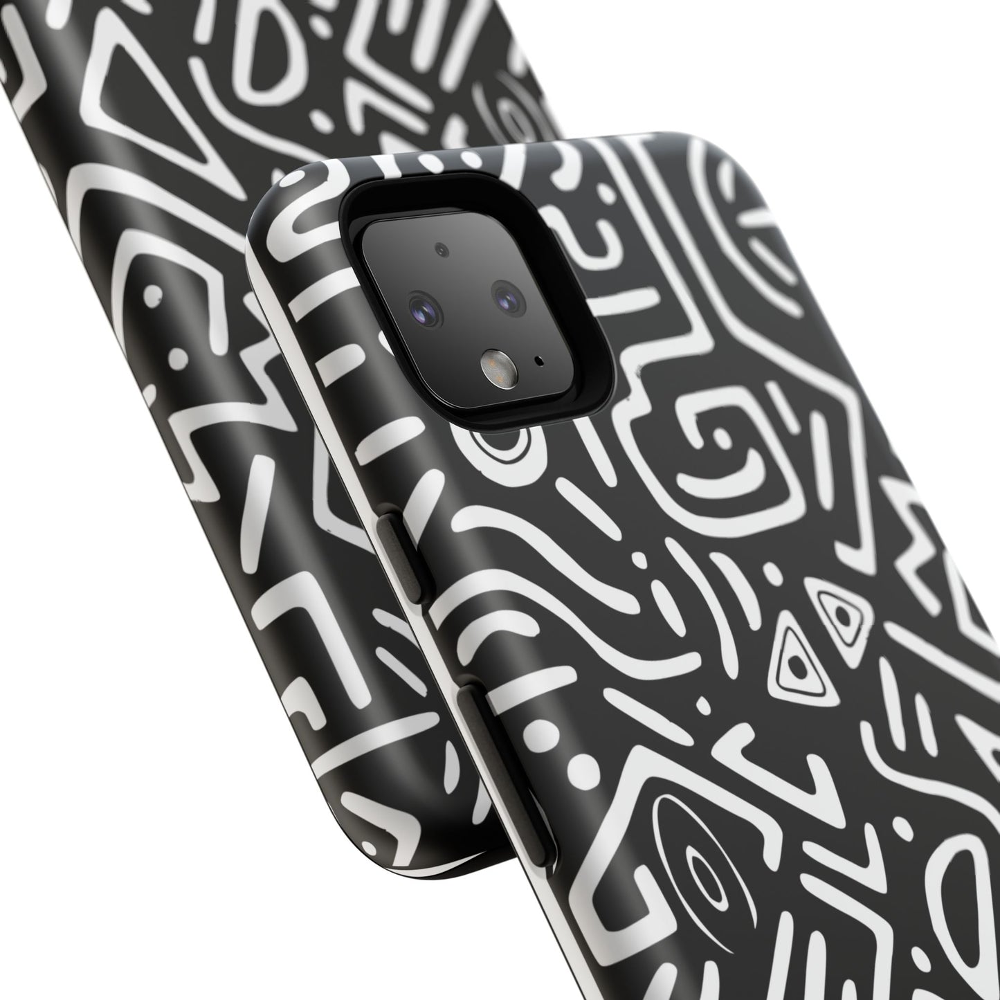 Stylish Phone Case, Abstract Design, Tough Cell Phone Cover, Modern Smartphone Protector, Gift for Tech Lovers, Unique Accessories