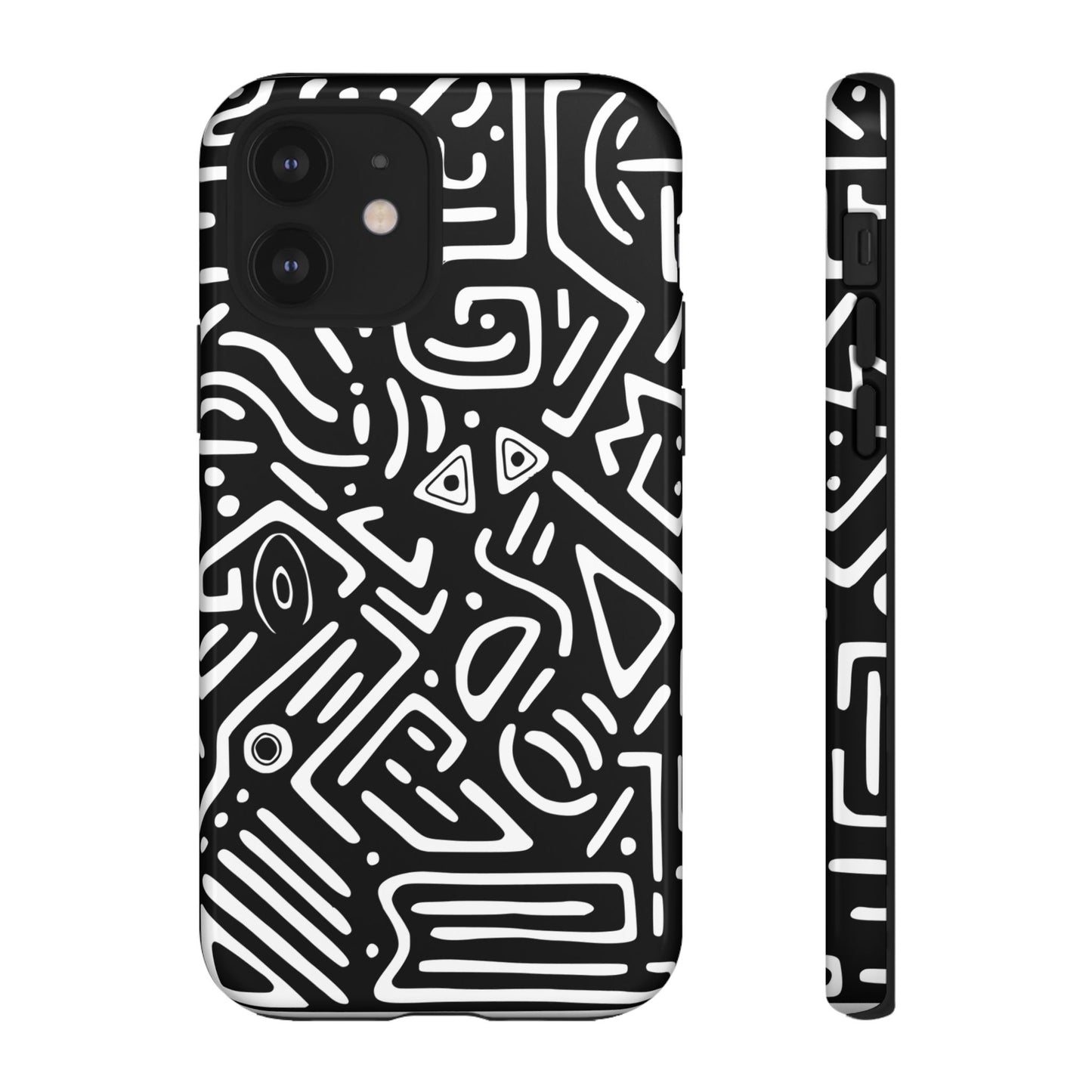 Stylish Phone Case, Abstract Design, Tough Cell Phone Cover, Modern Smartphone Protector, Gift for Tech Lovers, Unique Accessories