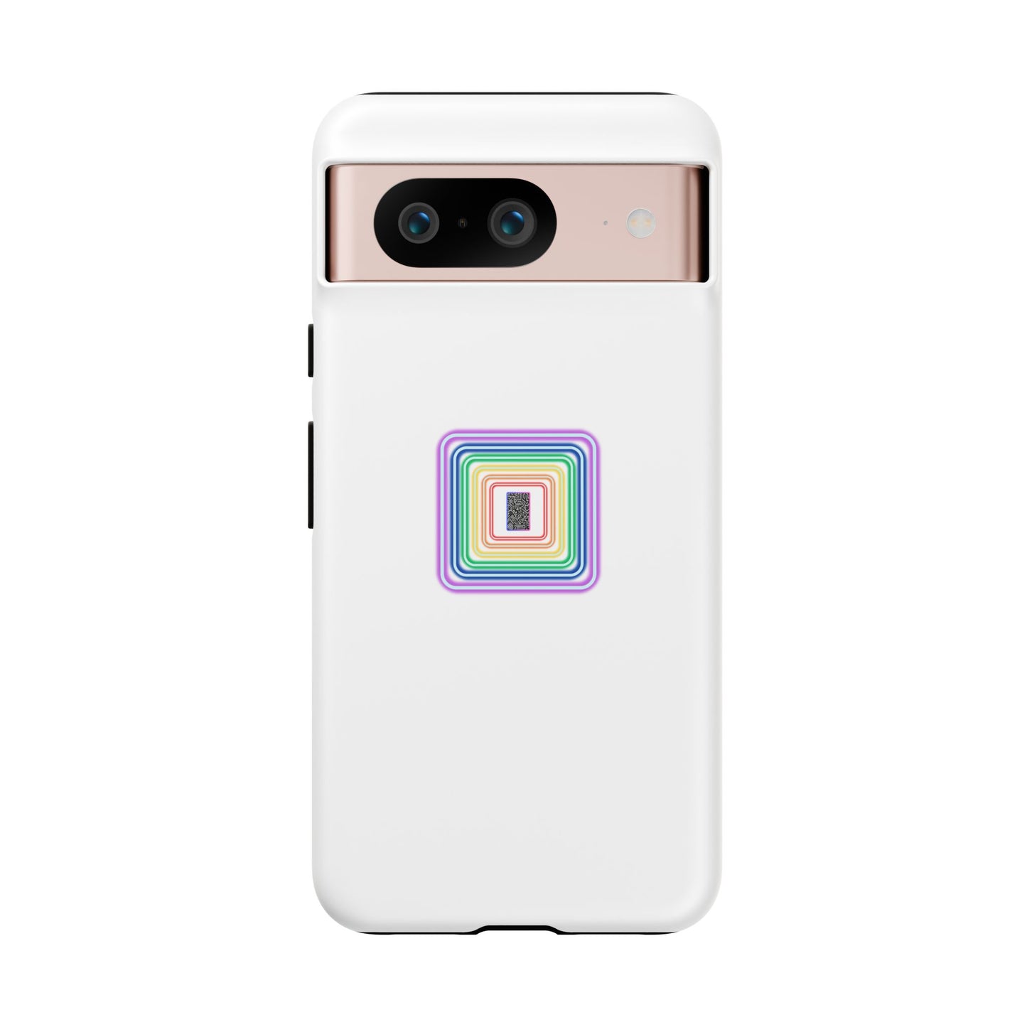 Colorful Geometric Phone Case for Tough Cases, Fun Phone Accessory, Unique Gift, Trendy Tech, Phone Protection