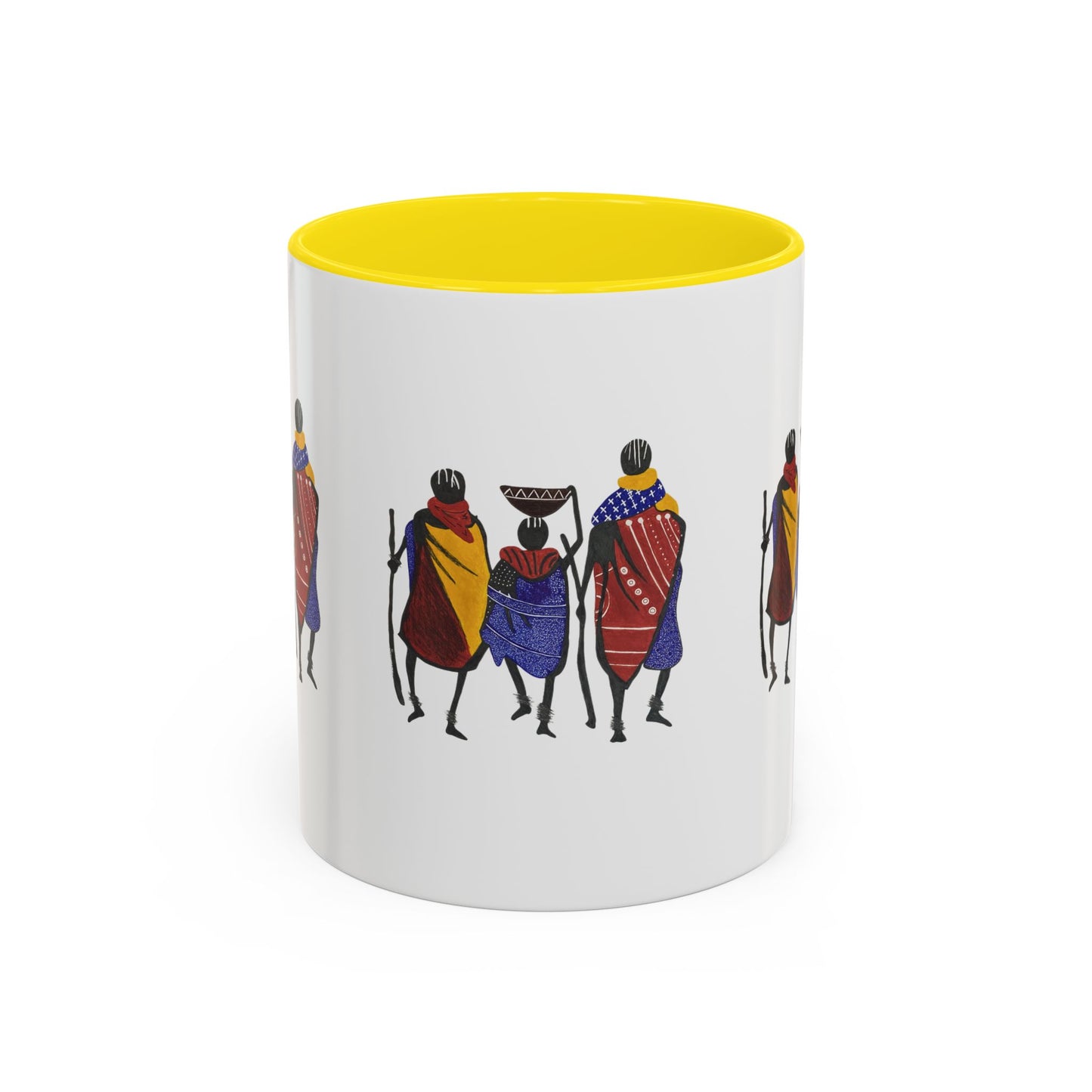 Ngwetsi Accent Coffee Mug - Colorful Design, Perfect for Home or Gifting