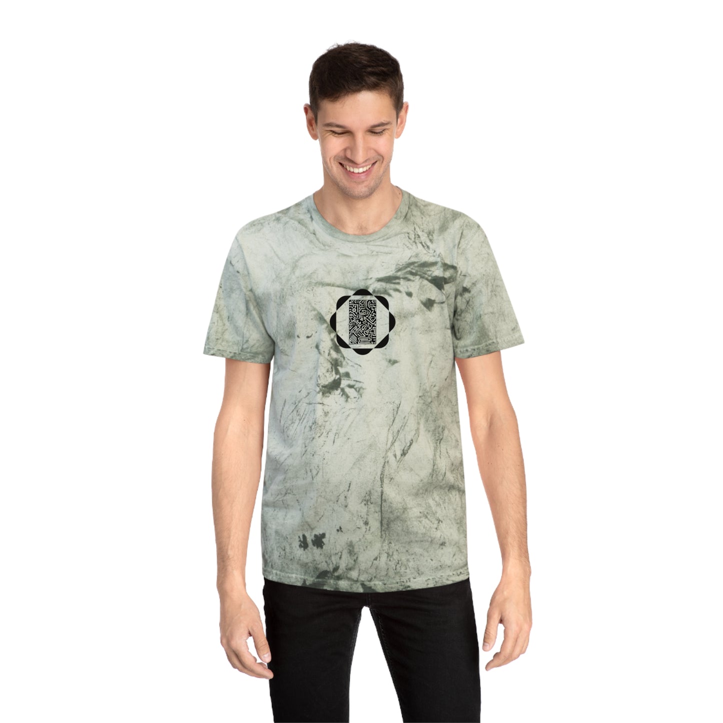 Pulse - Color Blast Unisex T-Shirt, Vibrant Tie-Dye Tee, Bohemian Style Shirt, Unique Graphic Top, Perfect Gift for Art Lovers