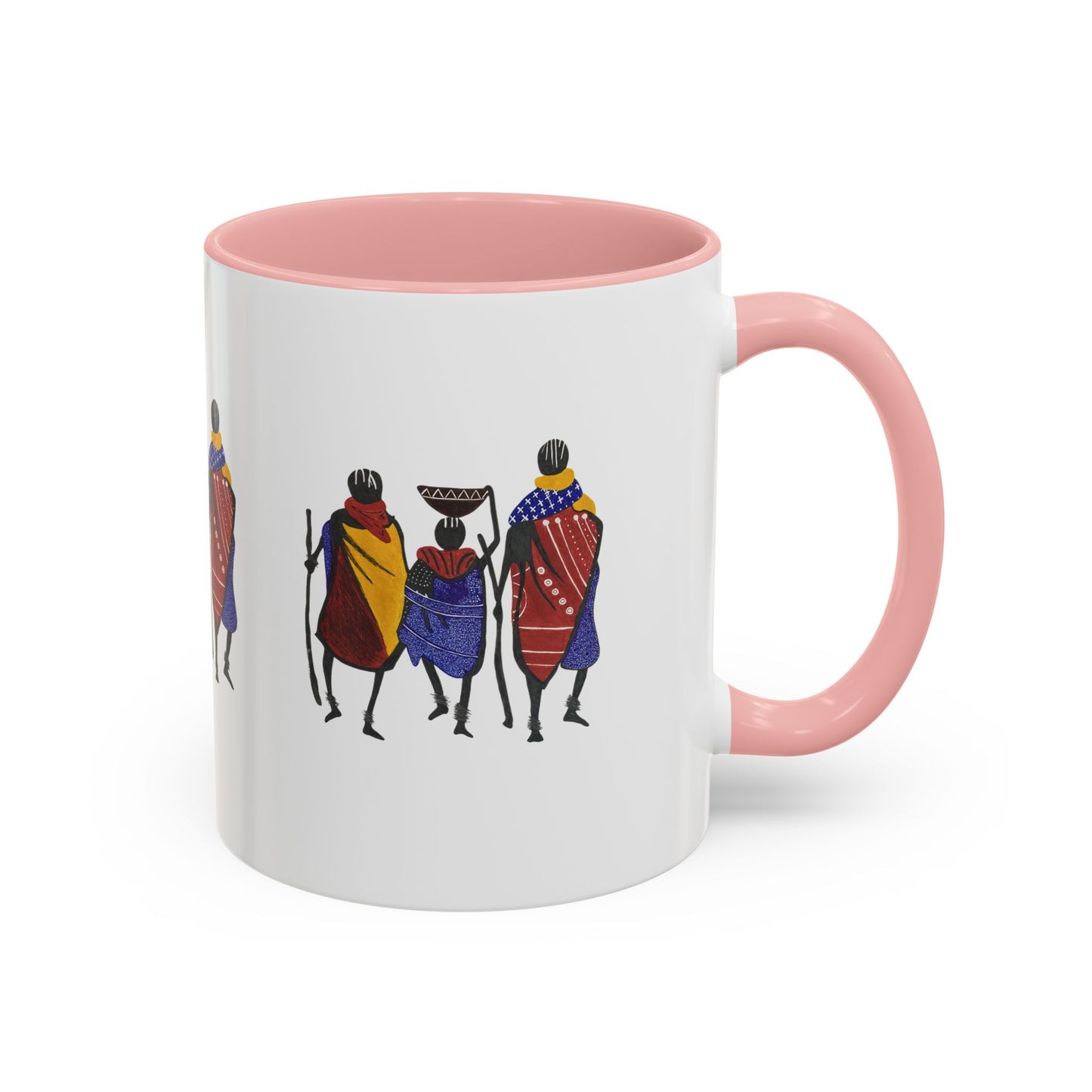 Ngwetsi Accent Coffee Mug - Colorful Design, Perfect for Home or Gifting