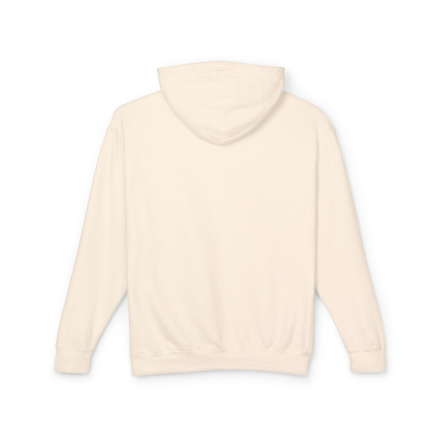 Artistic Minimalist Unisex Lightweight Hooded Sweatshirt with Colorful Figures