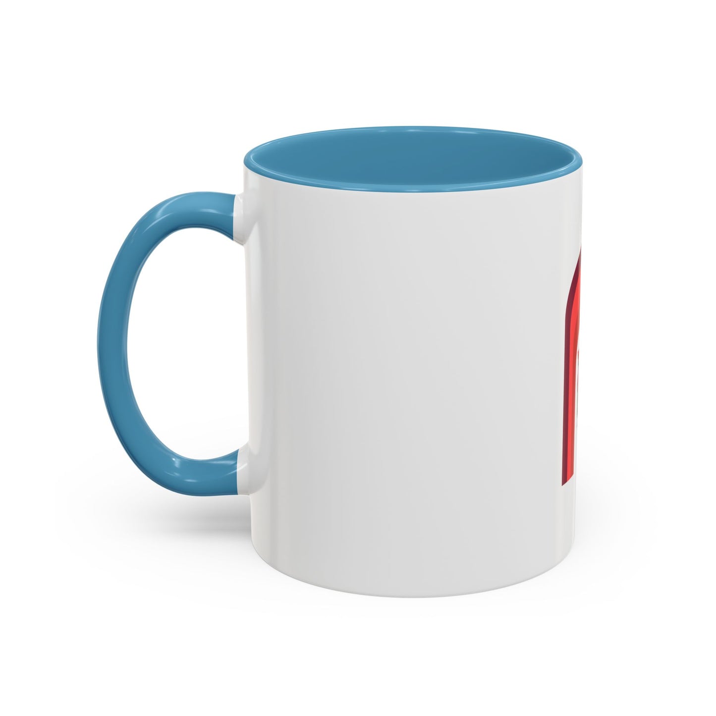 Stylish Accent Coffee Mug - Colorful Design for Creative Souls