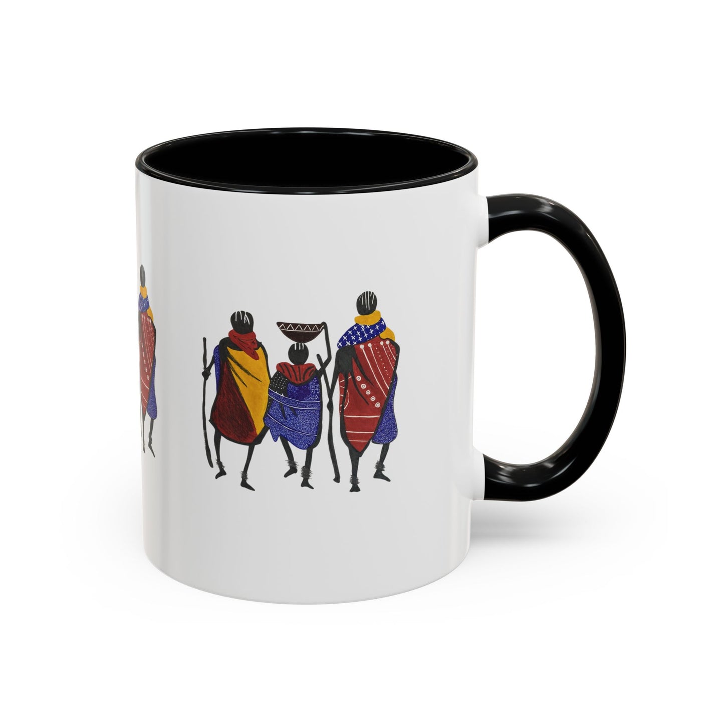 Ngwetsi Accent Coffee Mug - Colorful Design, Perfect for Home or Gifting