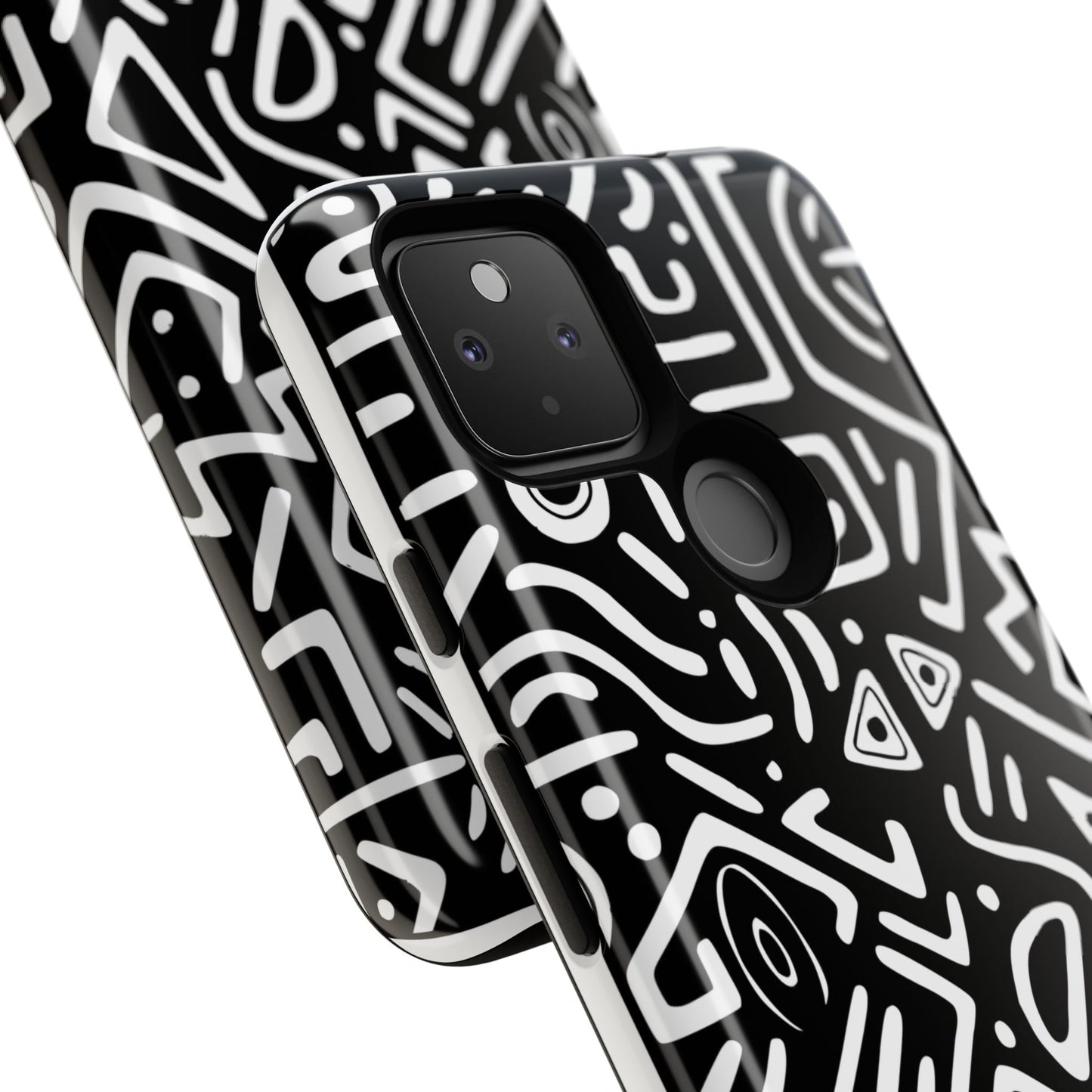 Stylish Phone Case, Abstract Design, Tough Cell Phone Cover, Modern Smartphone Protector, Gift for Tech Lovers, Unique Accessories
