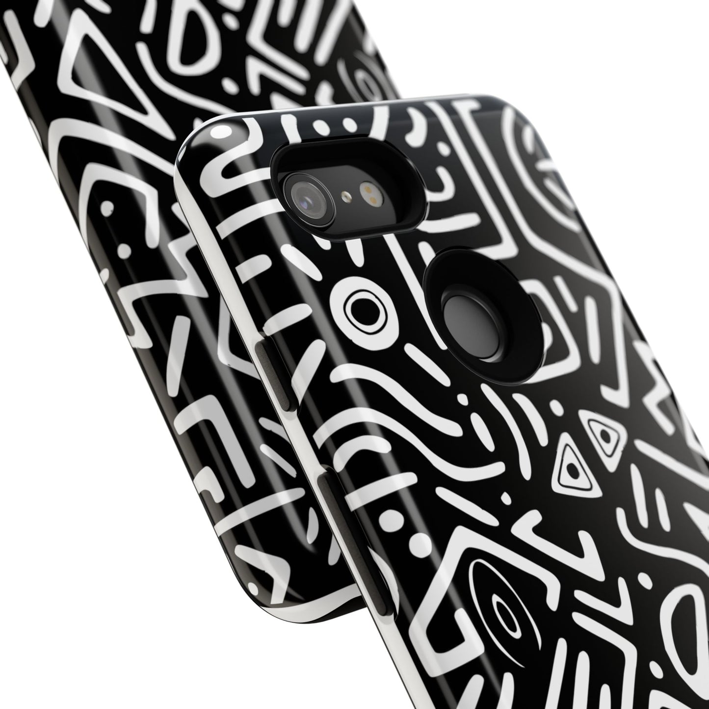 Stylish Phone Case, Abstract Design, Tough Cell Phone Cover, Modern Smartphone Protector, Gift for Tech Lovers, Unique Accessories