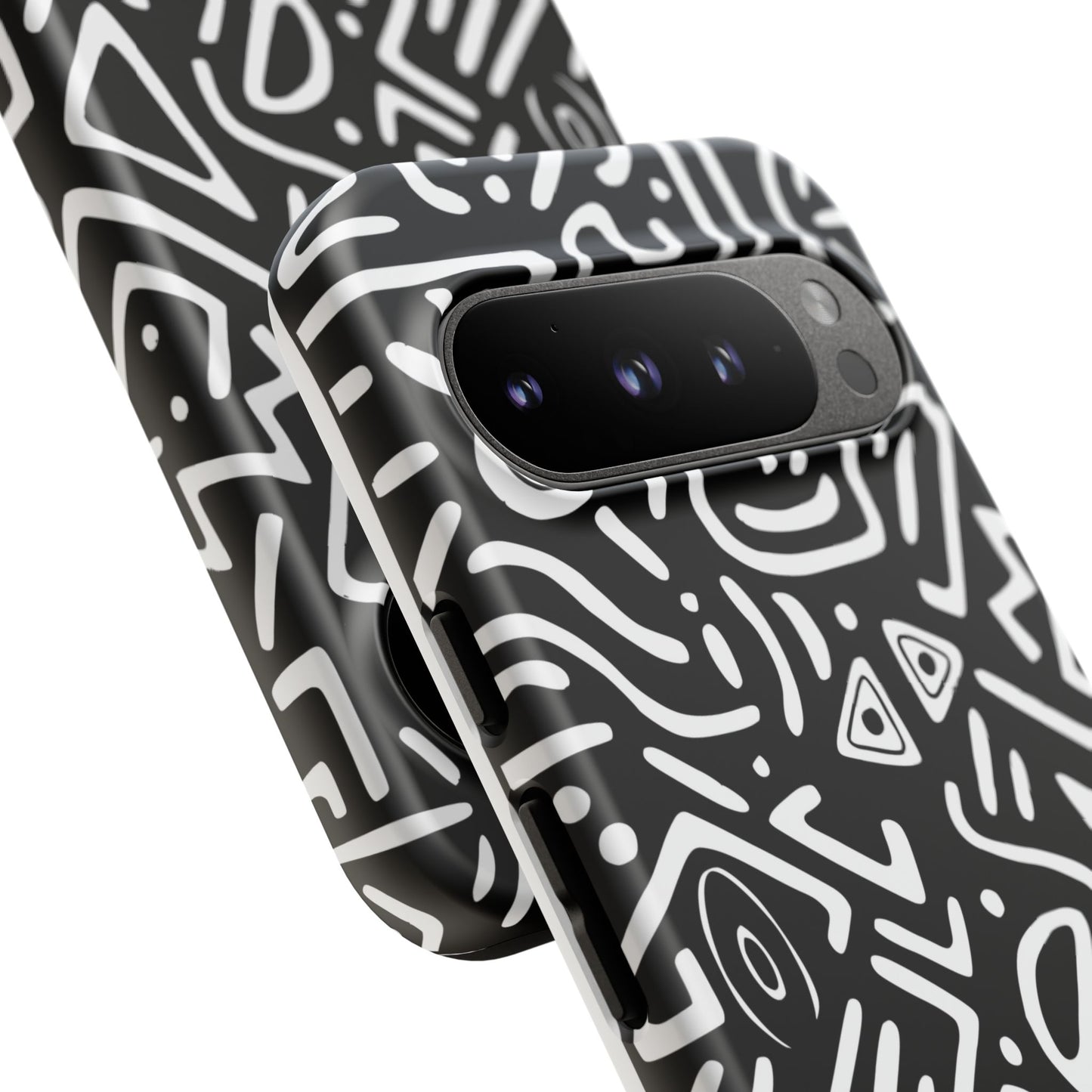 Stylish Phone Case, Abstract Design, Tough Cell Phone Cover, Modern Smartphone Protector, Gift for Tech Lovers, Unique Accessories