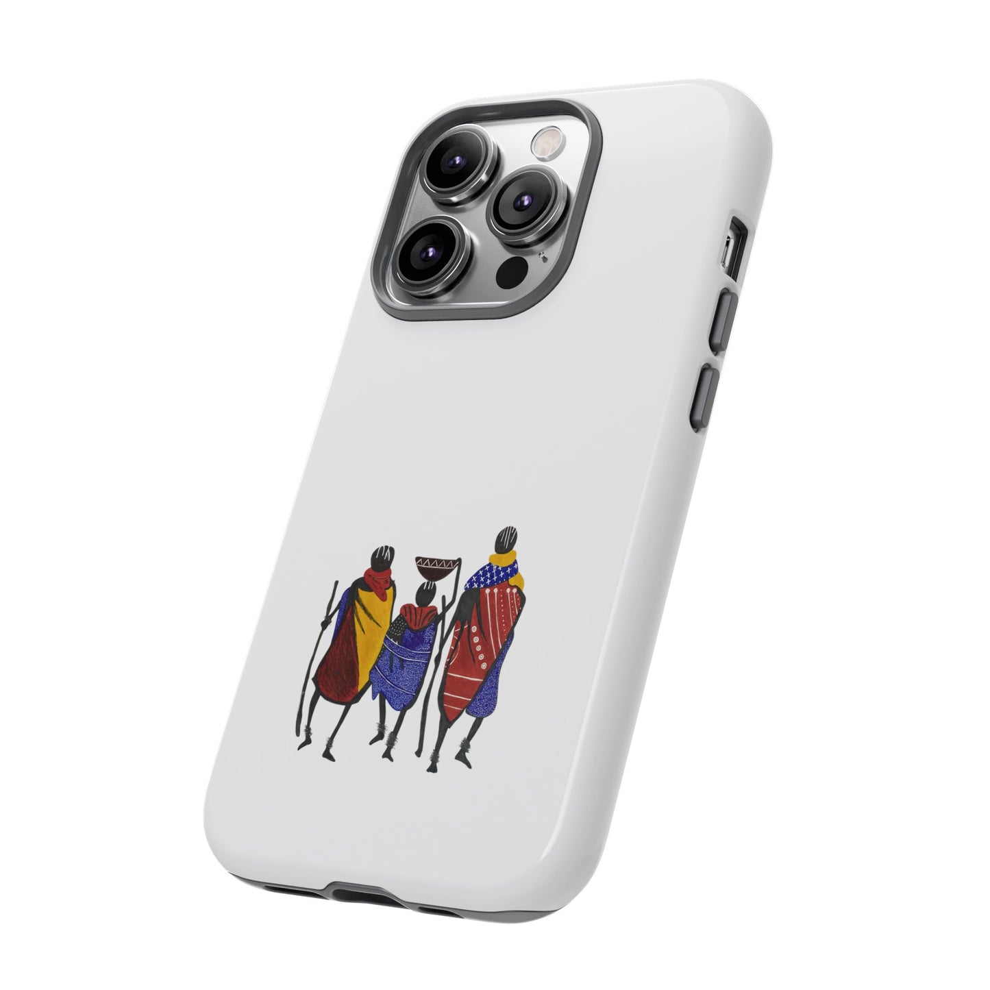 Stylish Phone Case Featuring Cultural Art, Tough Cases for Protection and Style, Gift for Holidays, Trendy Accessory, Unique Phone Cover