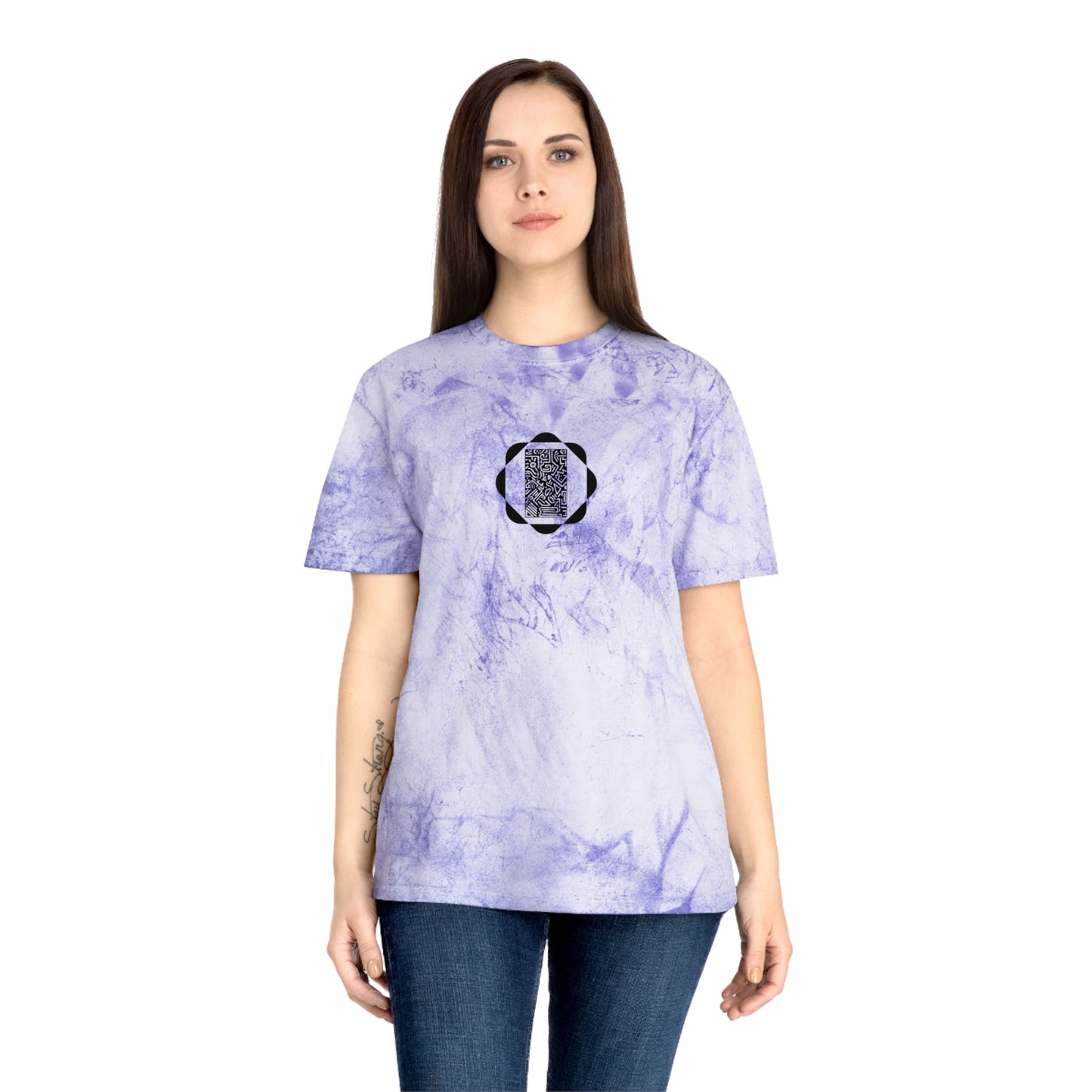 Pulse - Color Blast Unisex T-Shirt, Vibrant Tie-Dye Tee, Bohemian Style Shirt, Unique Graphic Top, Perfect Gift for Art Lovers