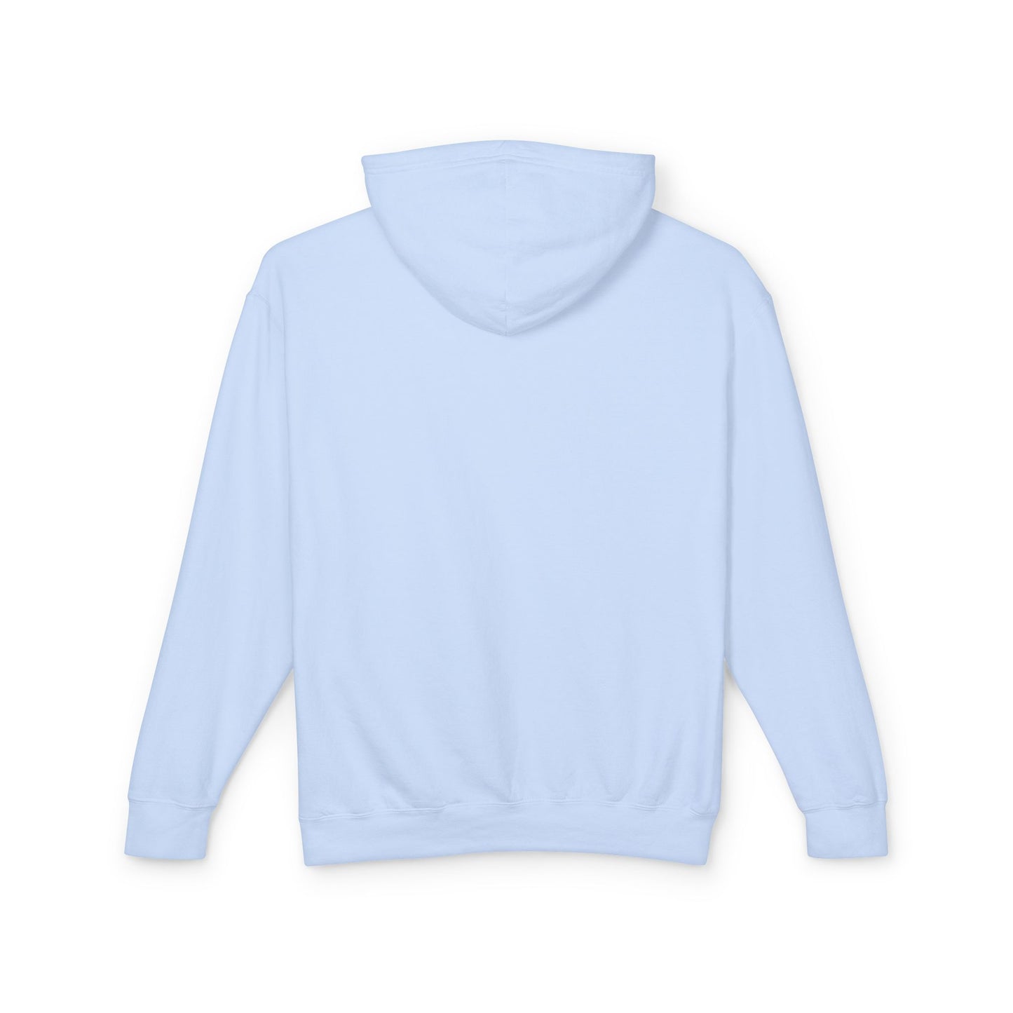 Artistic Minimalist Unisex Lightweight Hooded Sweatshirt with Colorful Figures