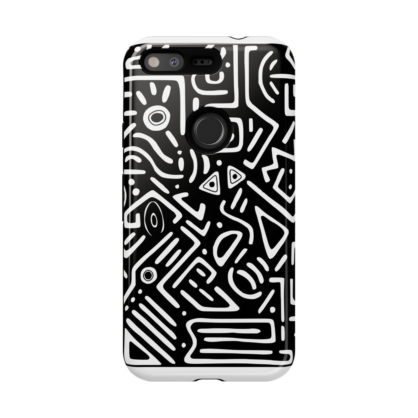 Stylish Phone Case, Abstract Design, Tough Cell Phone Cover, Modern Smartphone Protector, Gift for Tech Lovers, Unique Accessories