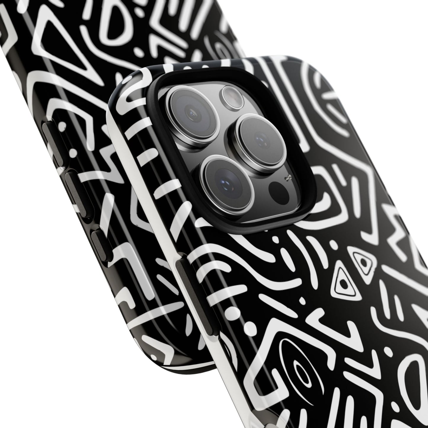Stylish Phone Case, Abstract Design, Tough Cell Phone Cover, Modern Smartphone Protector, Gift for Tech Lovers, Unique Accessories