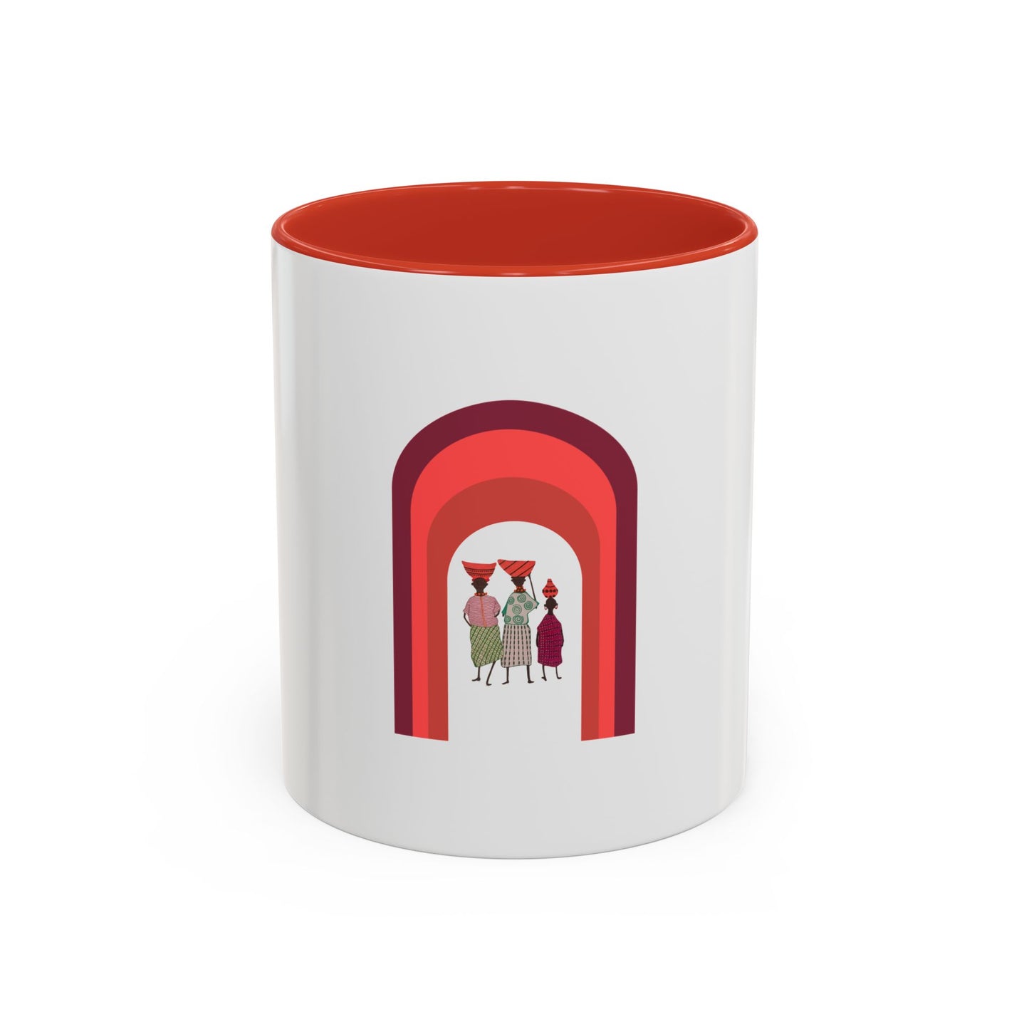 Stylish Accent Coffee Mug - Colorful Design for Creative Souls