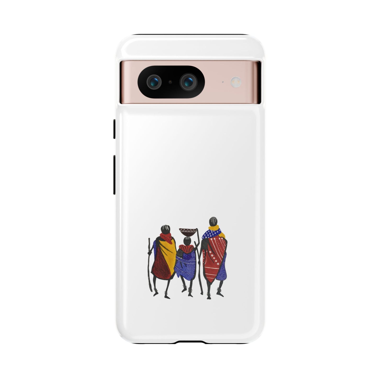 Stylish Phone Case Featuring Cultural Art, Tough Cases for Protection and Style, Gift for Holidays, Trendy Accessory, Unique Phone Cover