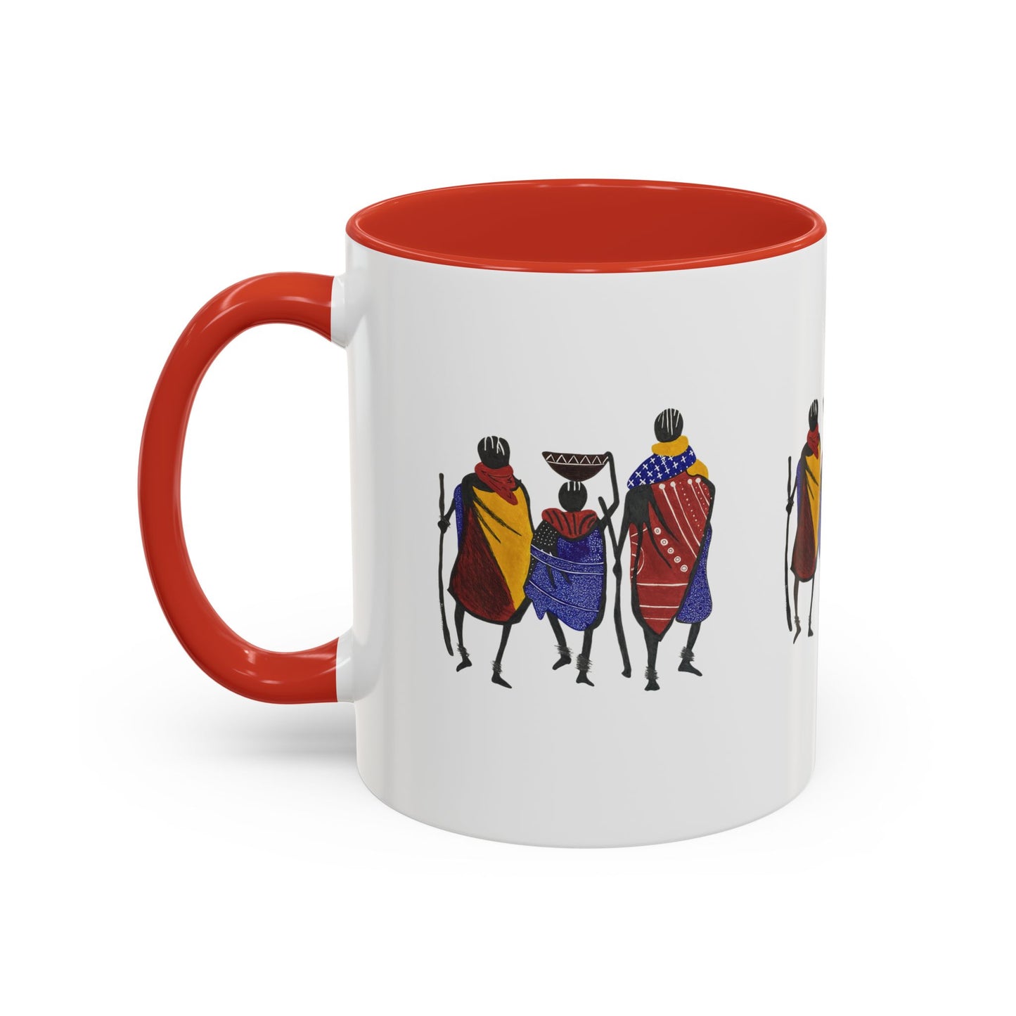Ngwetsi Accent Coffee Mug - Colorful Design, Perfect for Home or Gifting