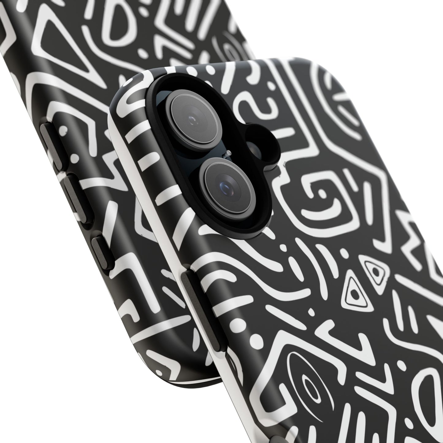 Stylish Phone Case, Abstract Design, Tough Cell Phone Cover, Modern Smartphone Protector, Gift for Tech Lovers, Unique Accessories