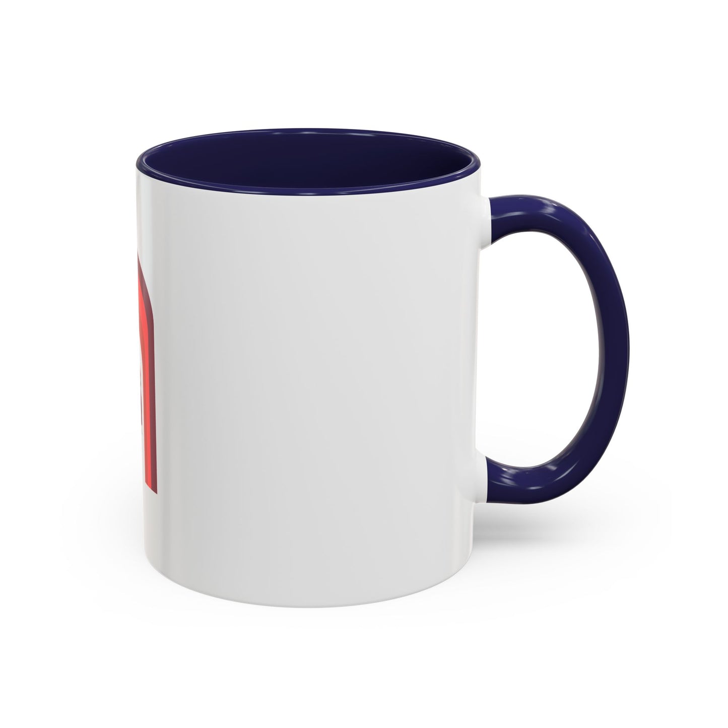 Stylish Accent Coffee Mug - Colorful Design for Creative Souls