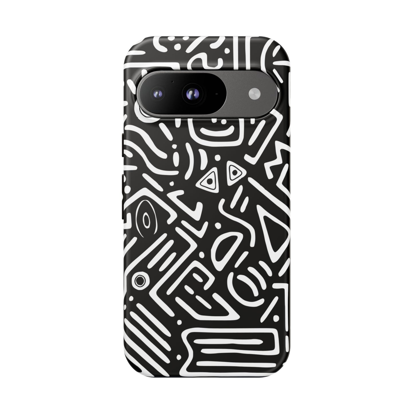 Stylish Phone Case, Abstract Design, Tough Cell Phone Cover, Modern Smartphone Protector, Gift for Tech Lovers, Unique Accessories