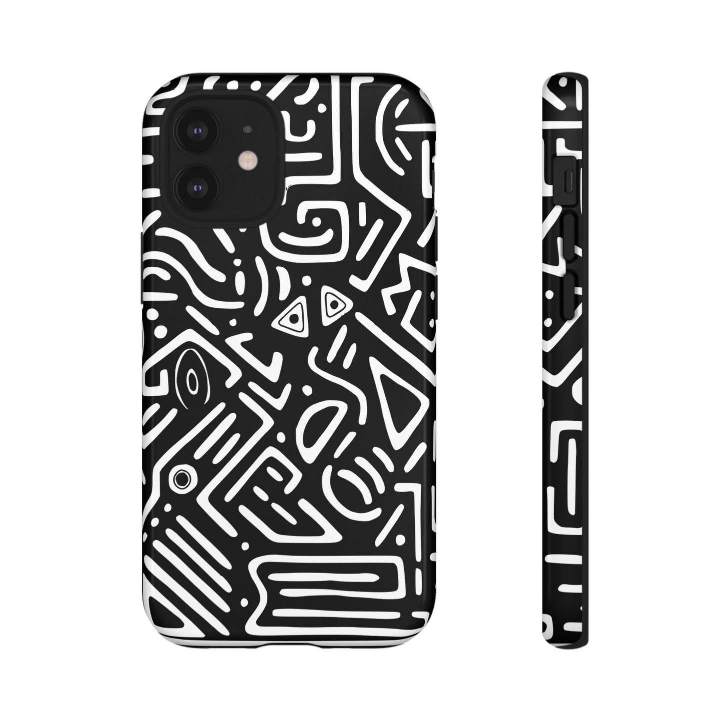 Stylish Phone Case, Abstract Design, Tough Cell Phone Cover, Modern Smartphone Protector, Gift for Tech Lovers, Unique Accessories