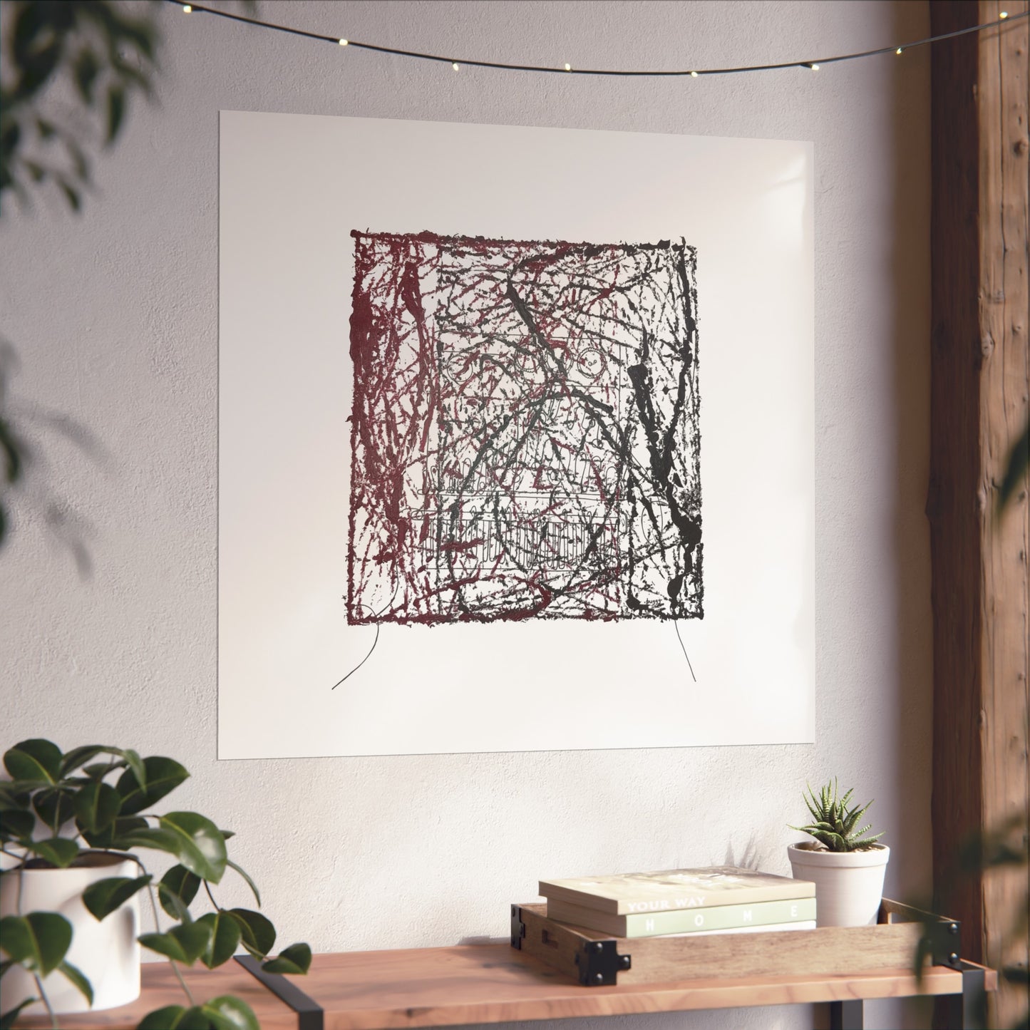 Abstract Wall Art Poster - Modern Home Decor