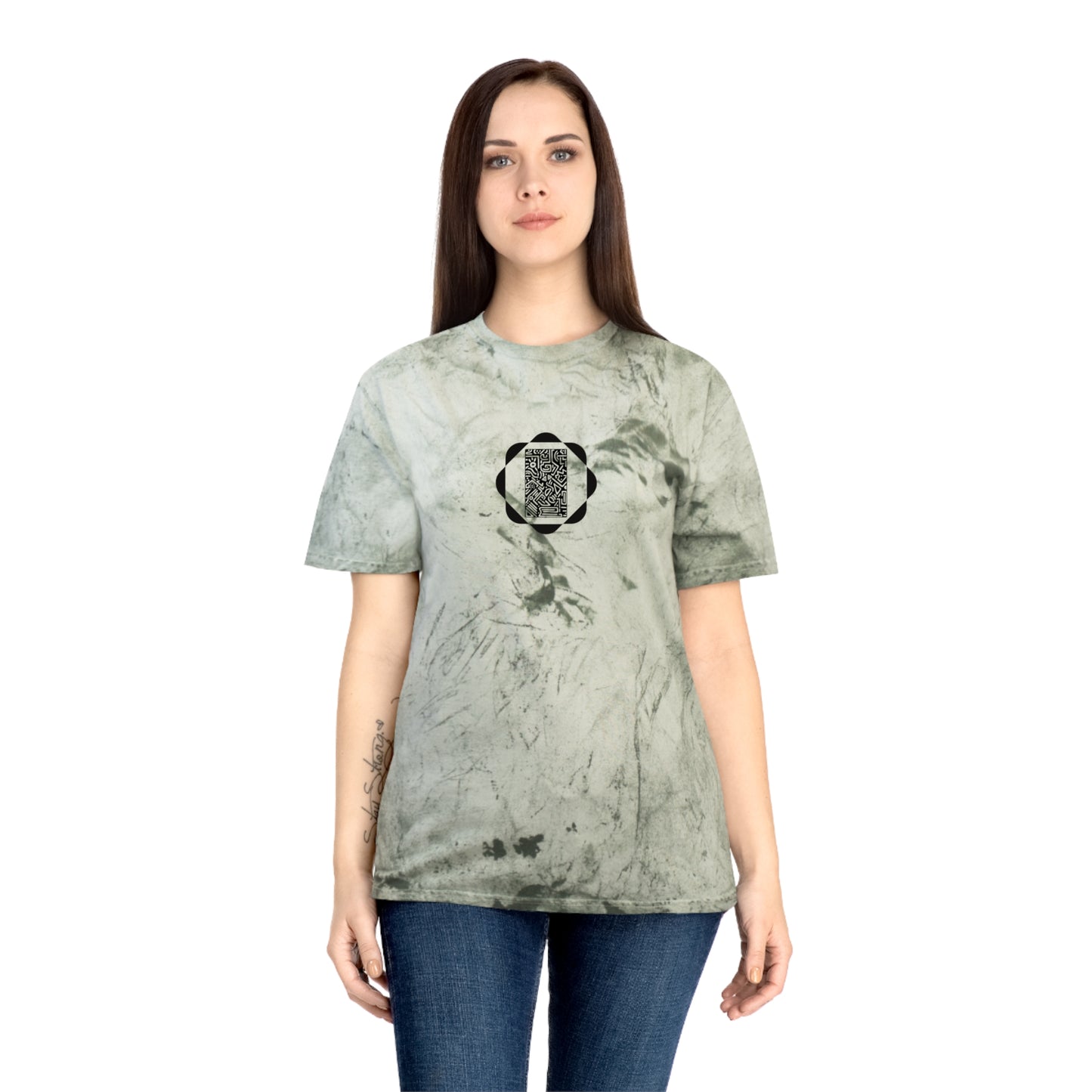 Pulse - Color Blast Unisex T-Shirt, Vibrant Tie-Dye Tee, Bohemian Style Shirt, Unique Graphic Top, Perfect Gift for Art Lovers