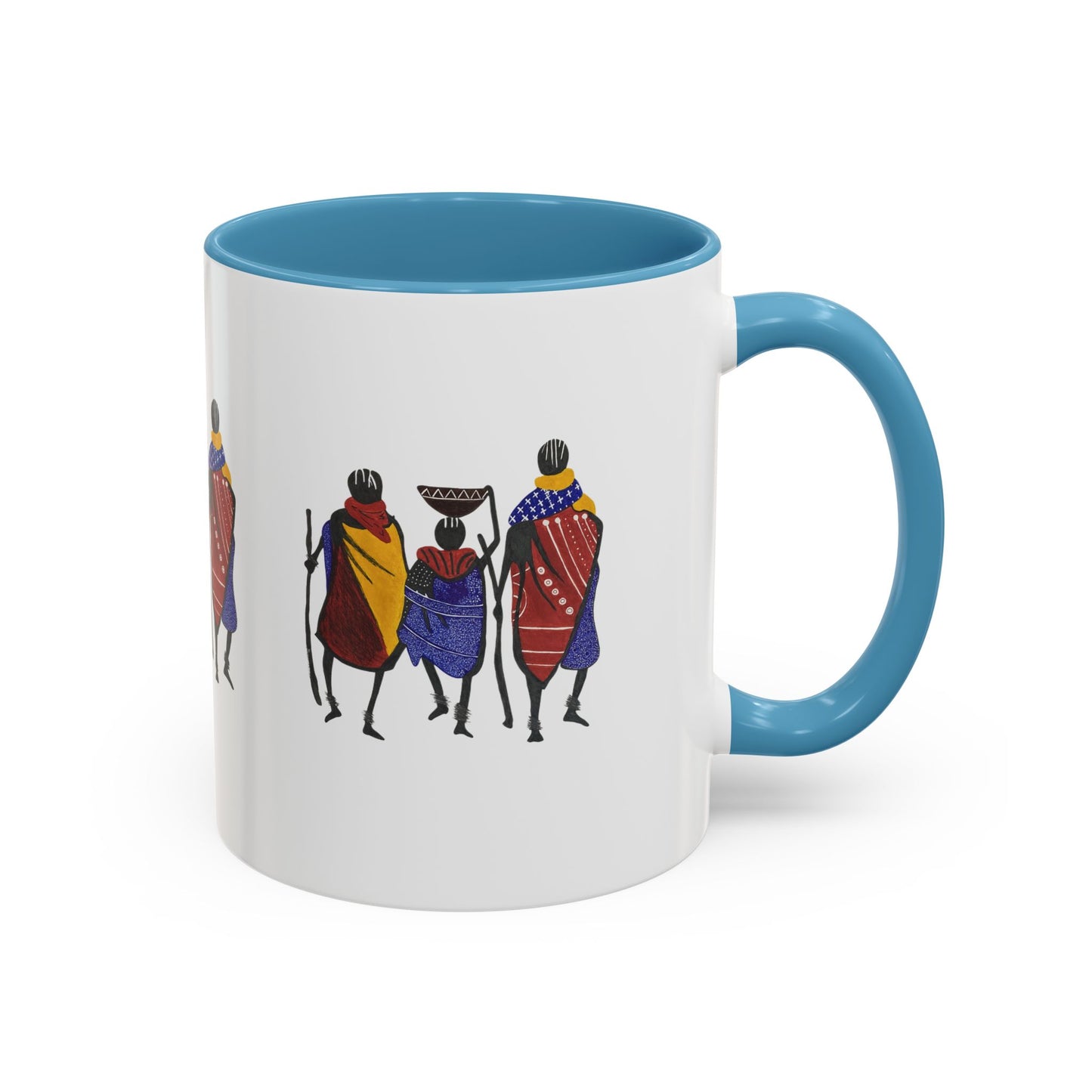 Ngwetsi Accent Coffee Mug - Colorful Design, Perfect for Home or Gifting