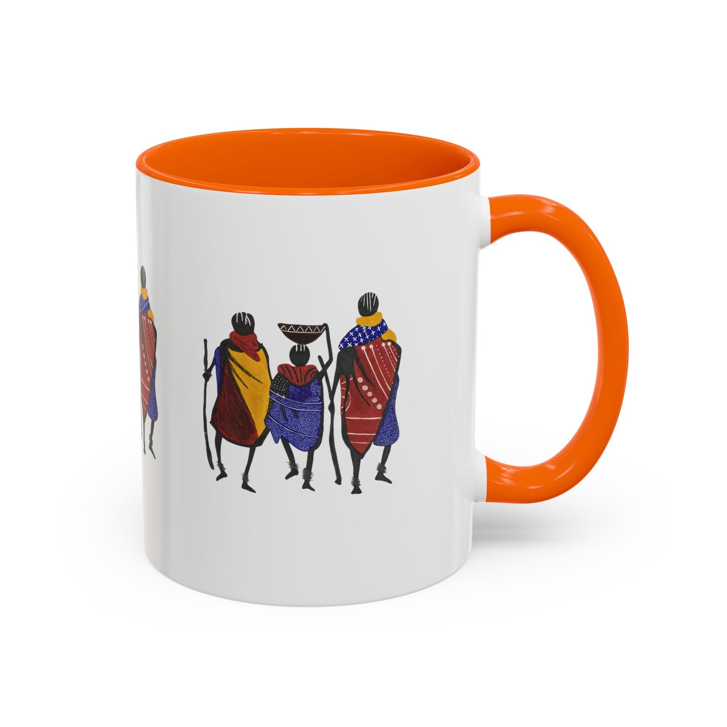Ngwetsi Accent Coffee Mug - Colorful Design, Perfect for Home or Gifting