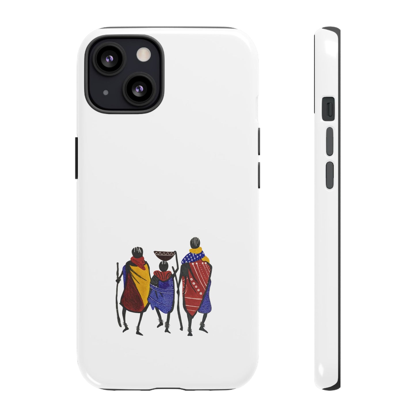 Stylish Phone Case Featuring Cultural Art, Tough Cases for Protection and Style, Gift for Holidays, Trendy Accessory, Unique Phone Cover