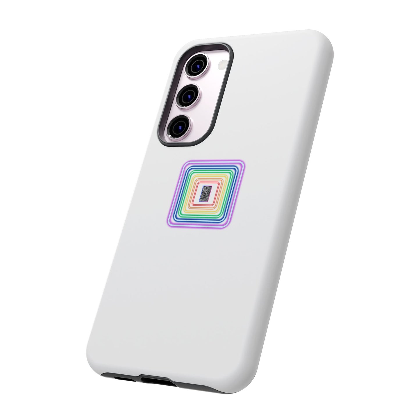 Colorful Geometric Phone Case for Tough Cases, Fun Phone Accessory, Unique Gift, Trendy Tech, Phone Protection