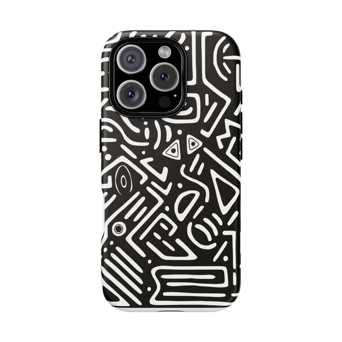 Stylish Phone Case, Abstract Design, Tough Cell Phone Cover, Modern Smartphone Protector, Gift for Tech Lovers, Unique Accessories