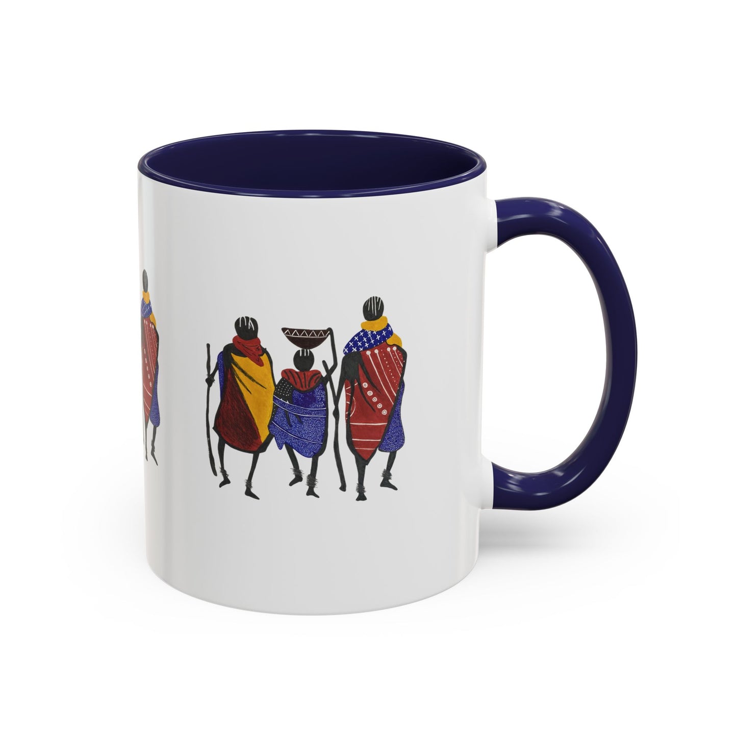 Ngwetsi Accent Coffee Mug - Colorful Design, Perfect for Home or Gifting