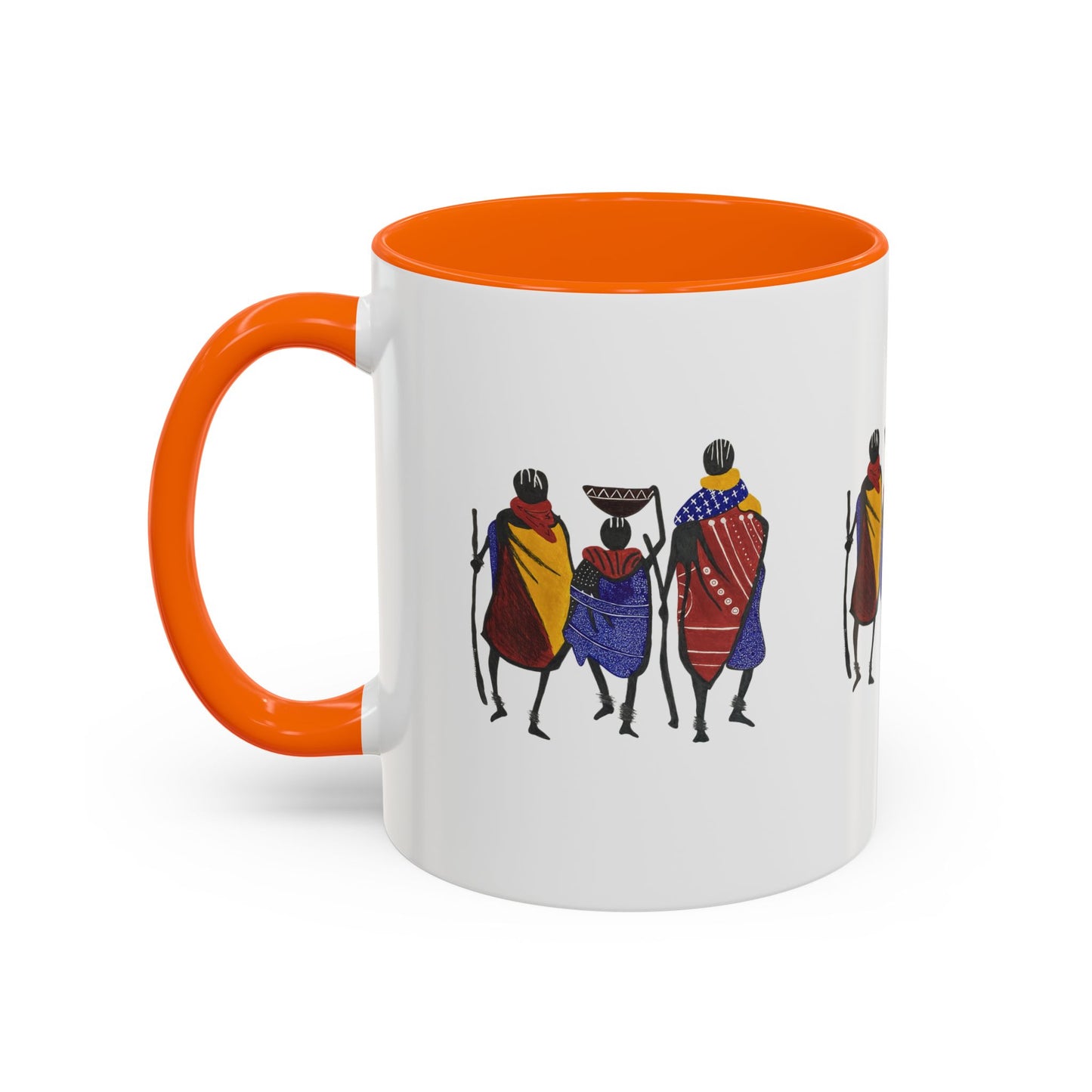 Ngwetsi Accent Coffee Mug - Colorful Design, Perfect for Home or Gifting